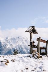 Das Gipfelkreuz am Grünstein