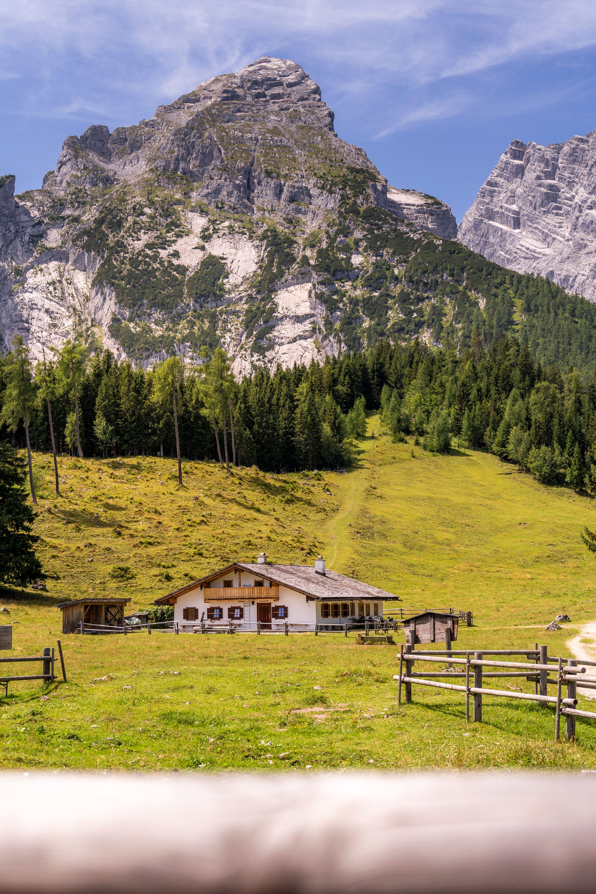 Blick zum Kleinen Watzmann