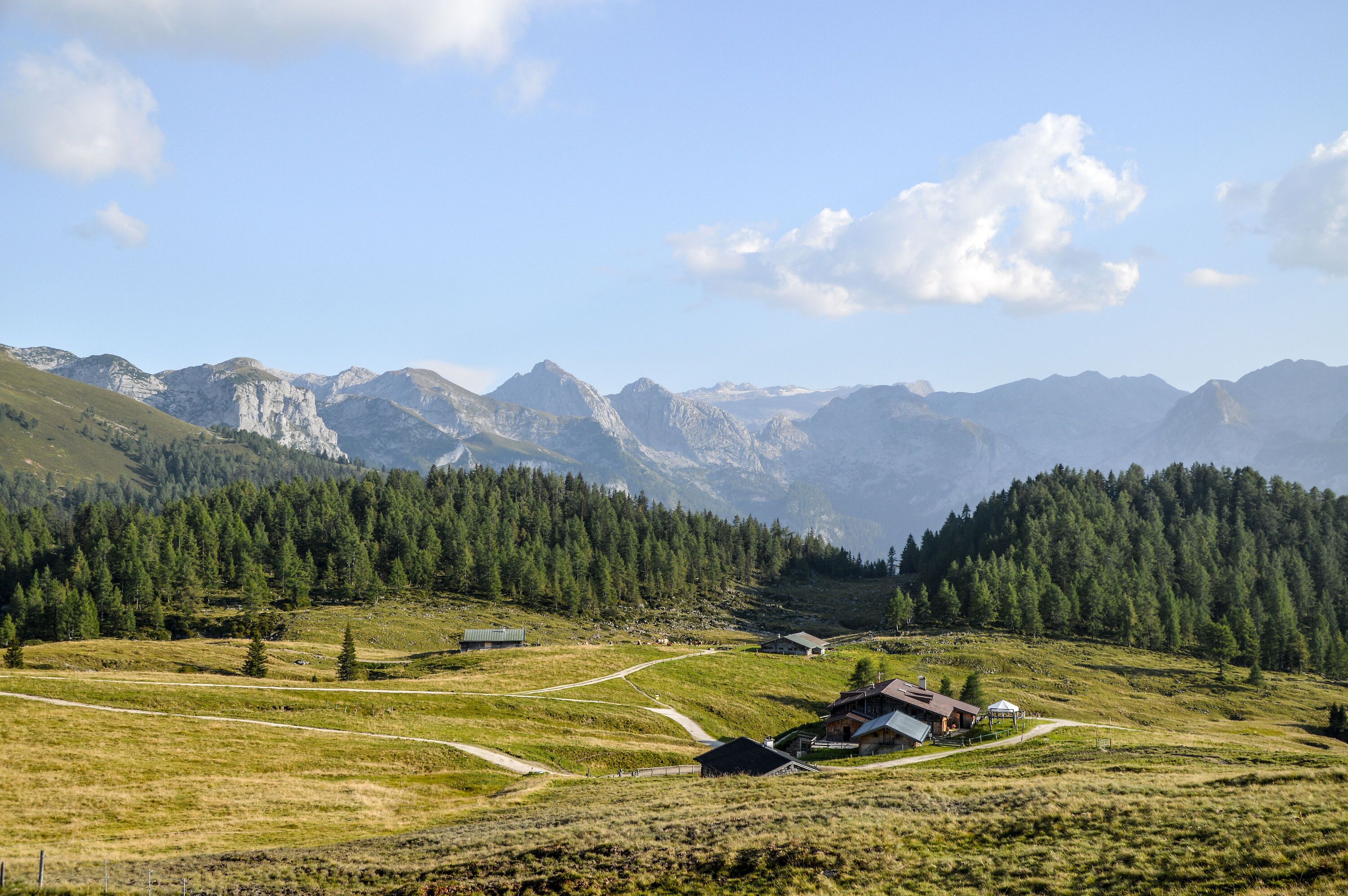 Blick über die Gotzenalm