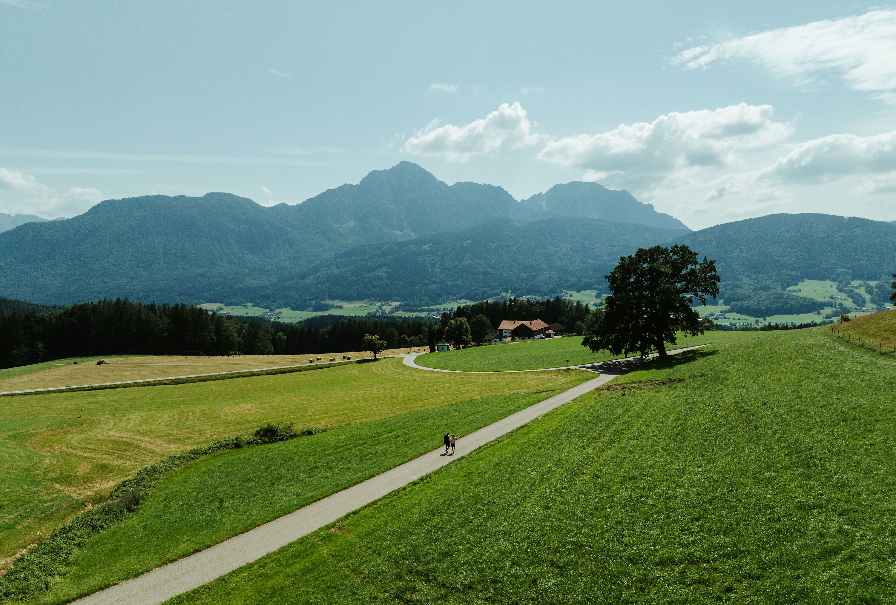 Mountainbiken am Högl