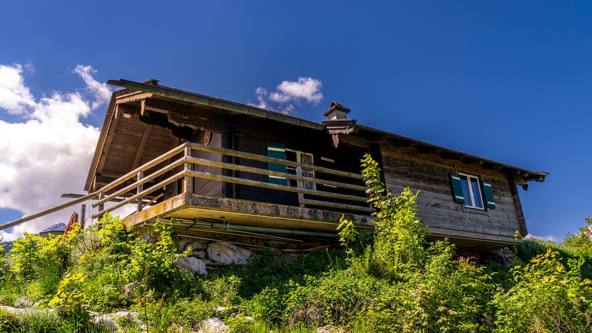 Der Kaser der Weihnachtsschützen auf dem Hanauerstein