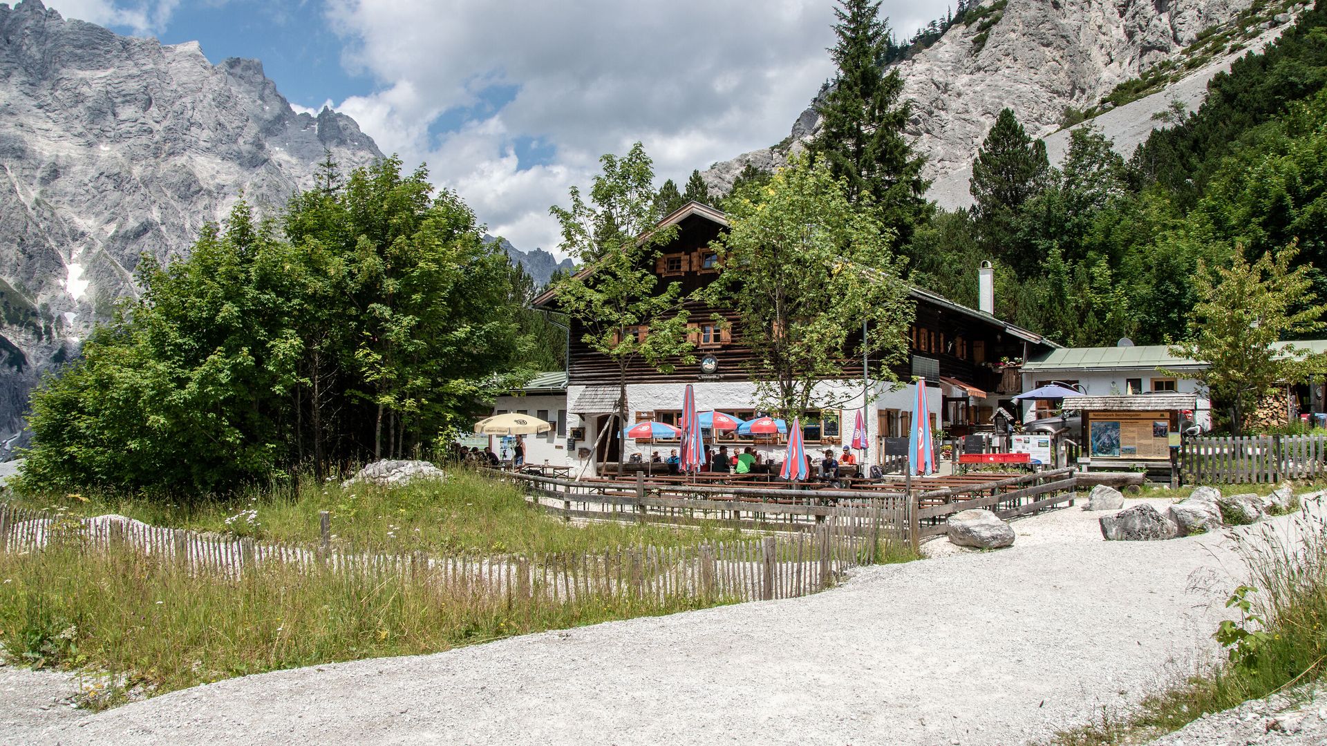 Die Wimbachgrießhütte