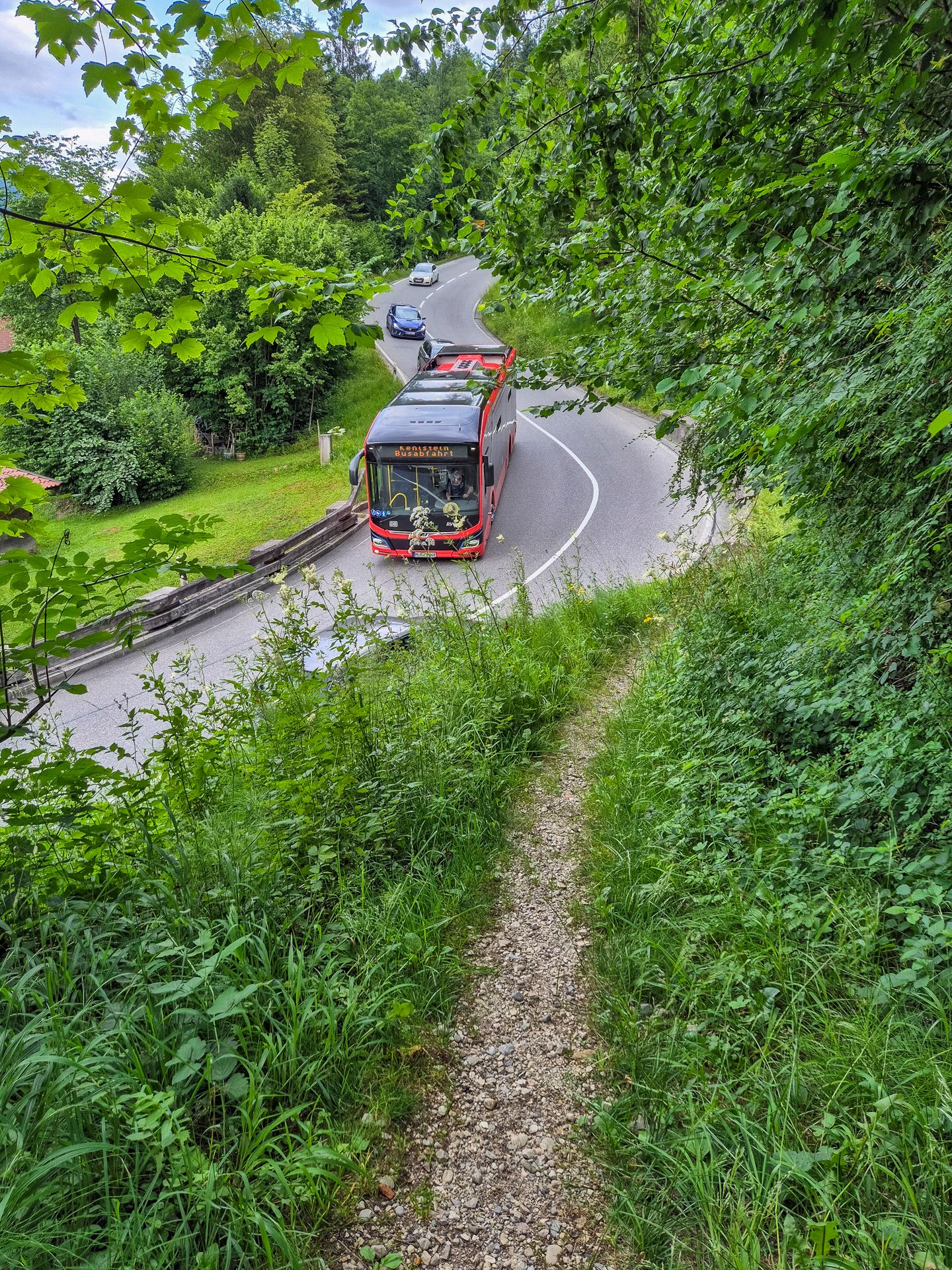Entlang der Obersalzbergstraße 