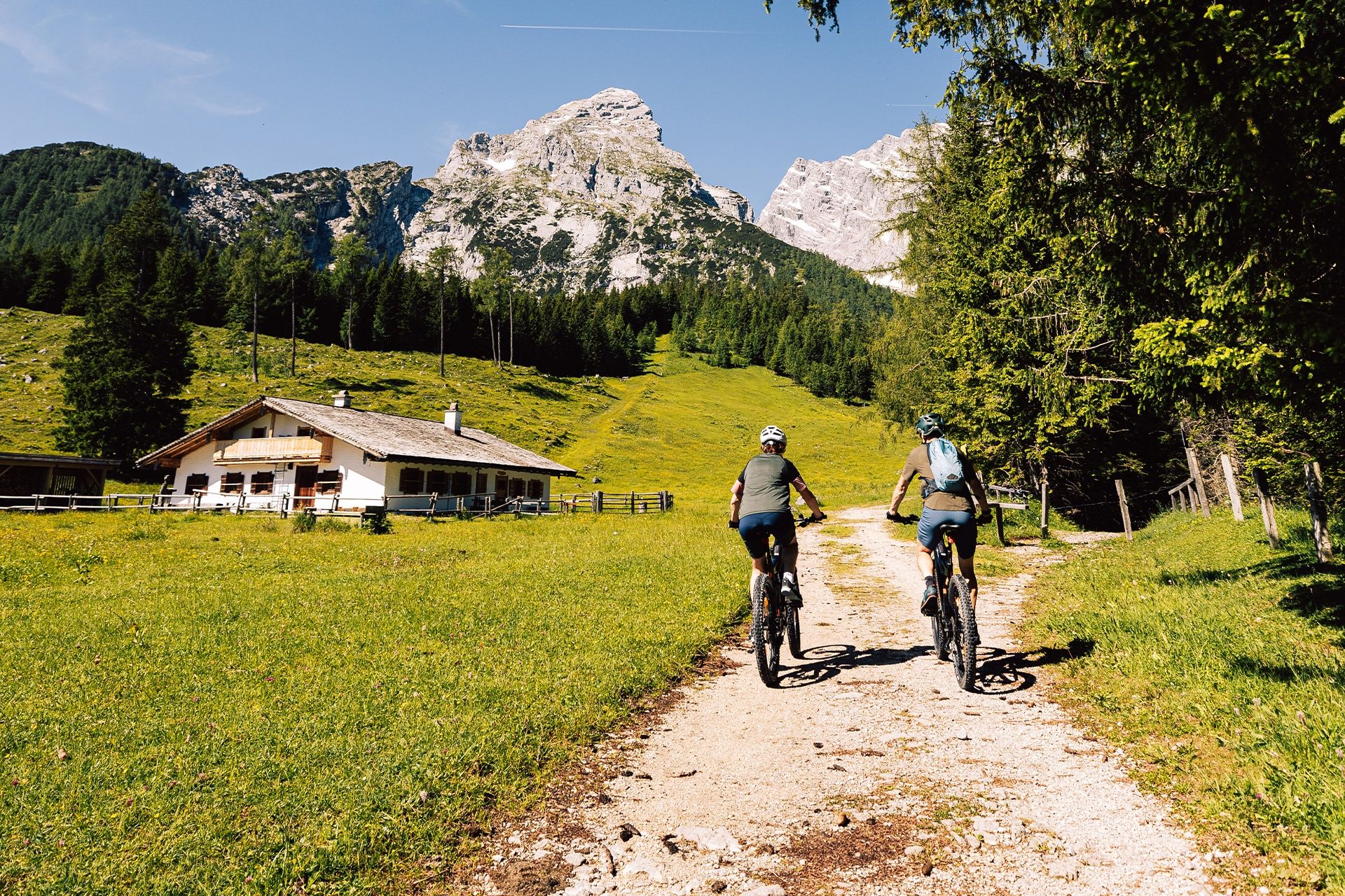 Mit dem Radl zur Kühroint Alm