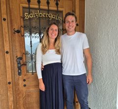 Benjamin und Svenja Resenberger von der Salzbergalm in Berchtesgaden
