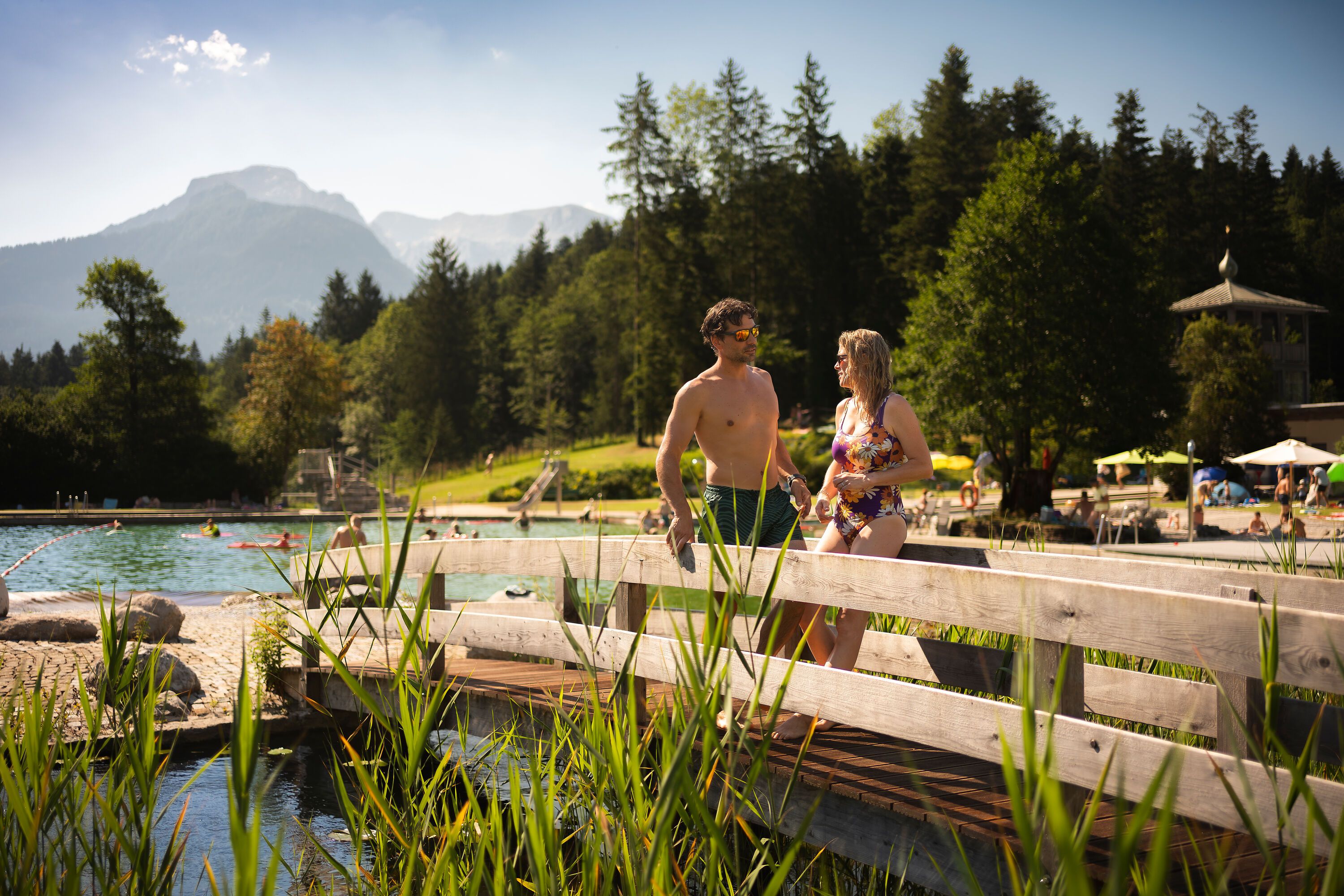 Der Aschauerweiher: Deutschlands größtes Naturbad