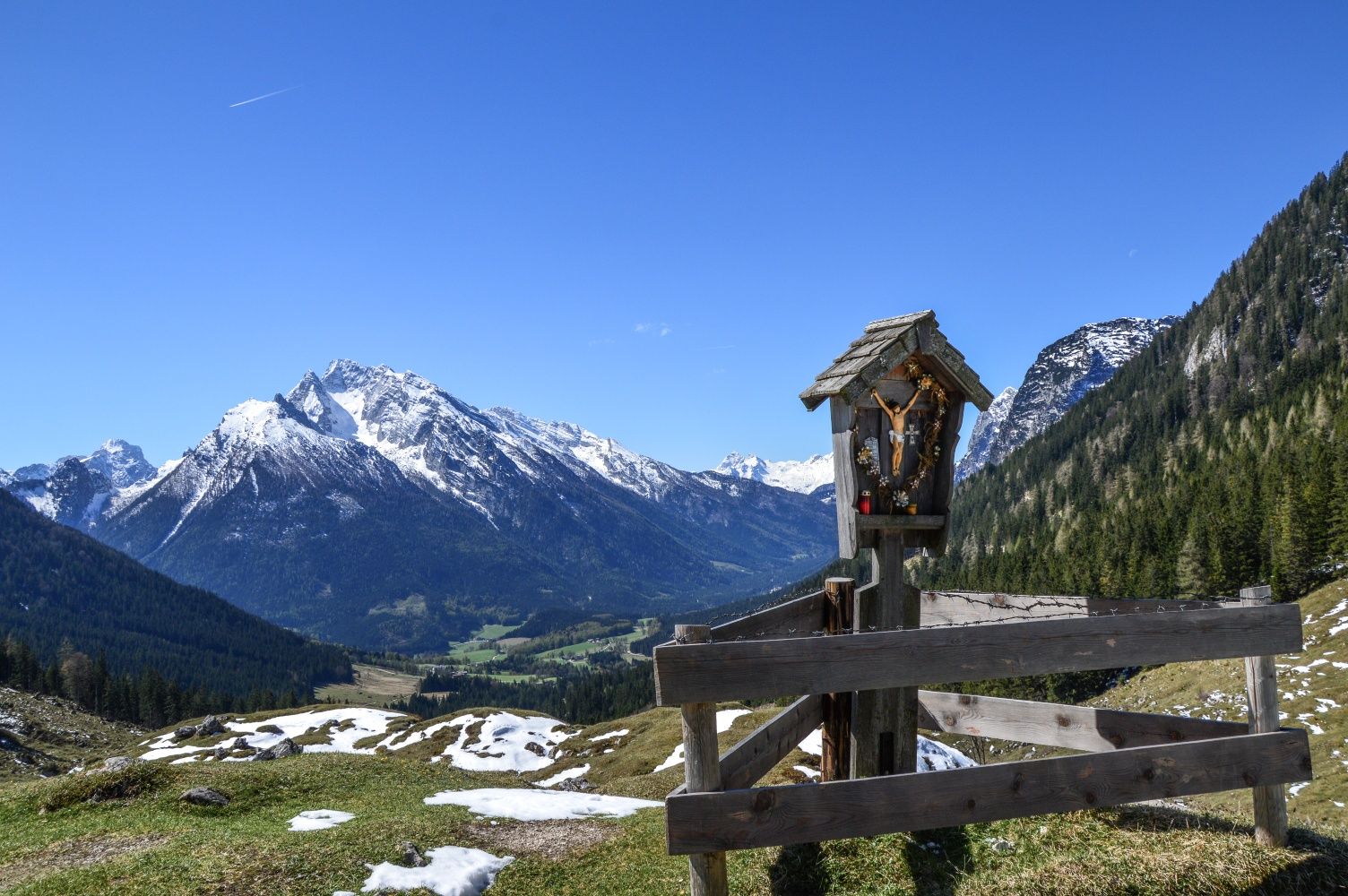 Almkreuz auf der Mordau Alm