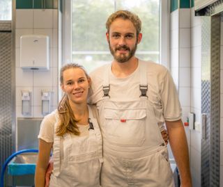 Ramona und Nicho Mühlbauer der Dorfkäserei Königssee