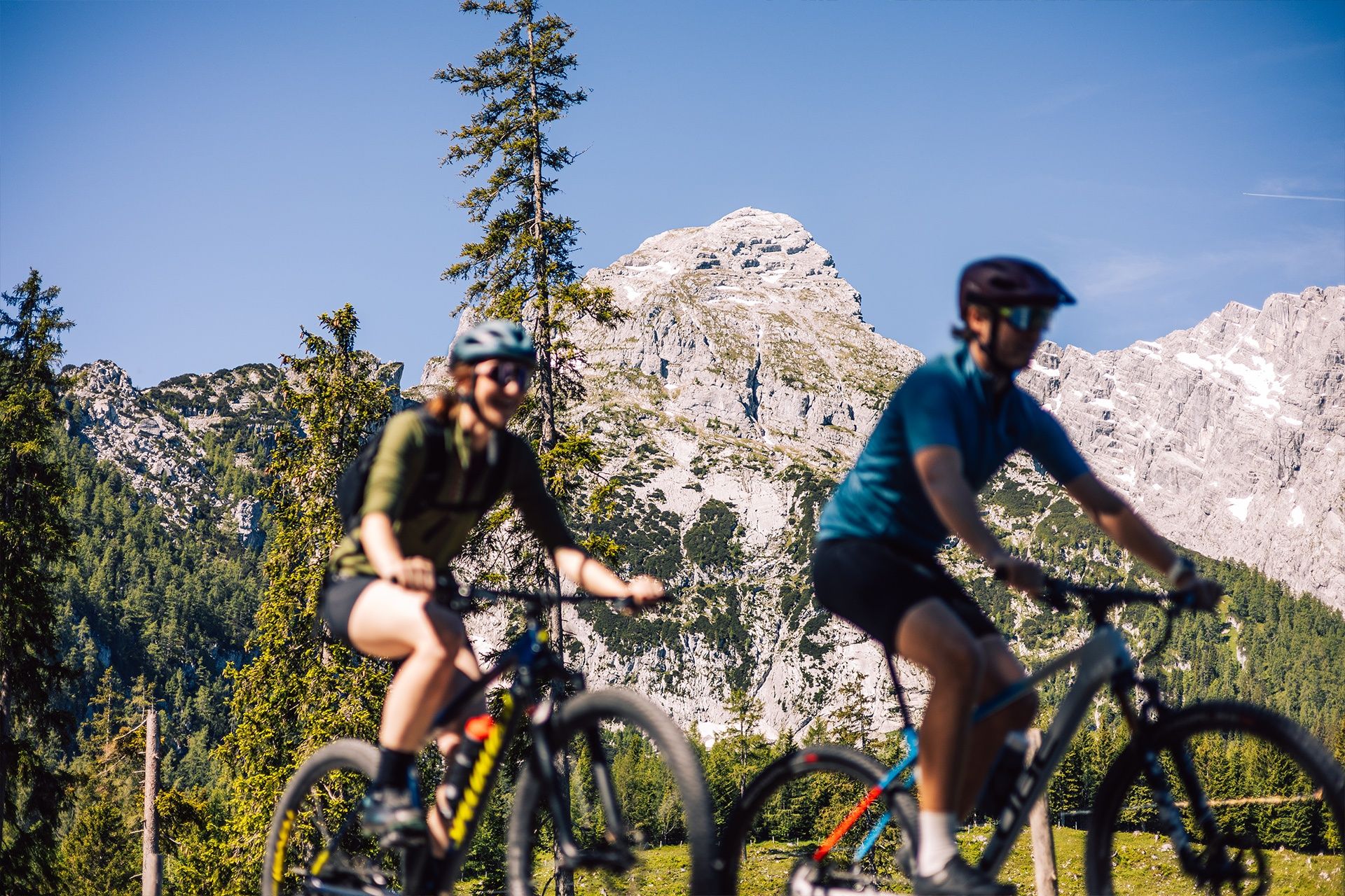 Der Watzmann ist stets präsent bei dieser Tour