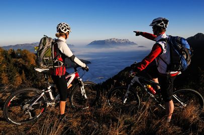 Auf der BGL Bikerunde Süd zur Gotzenalm