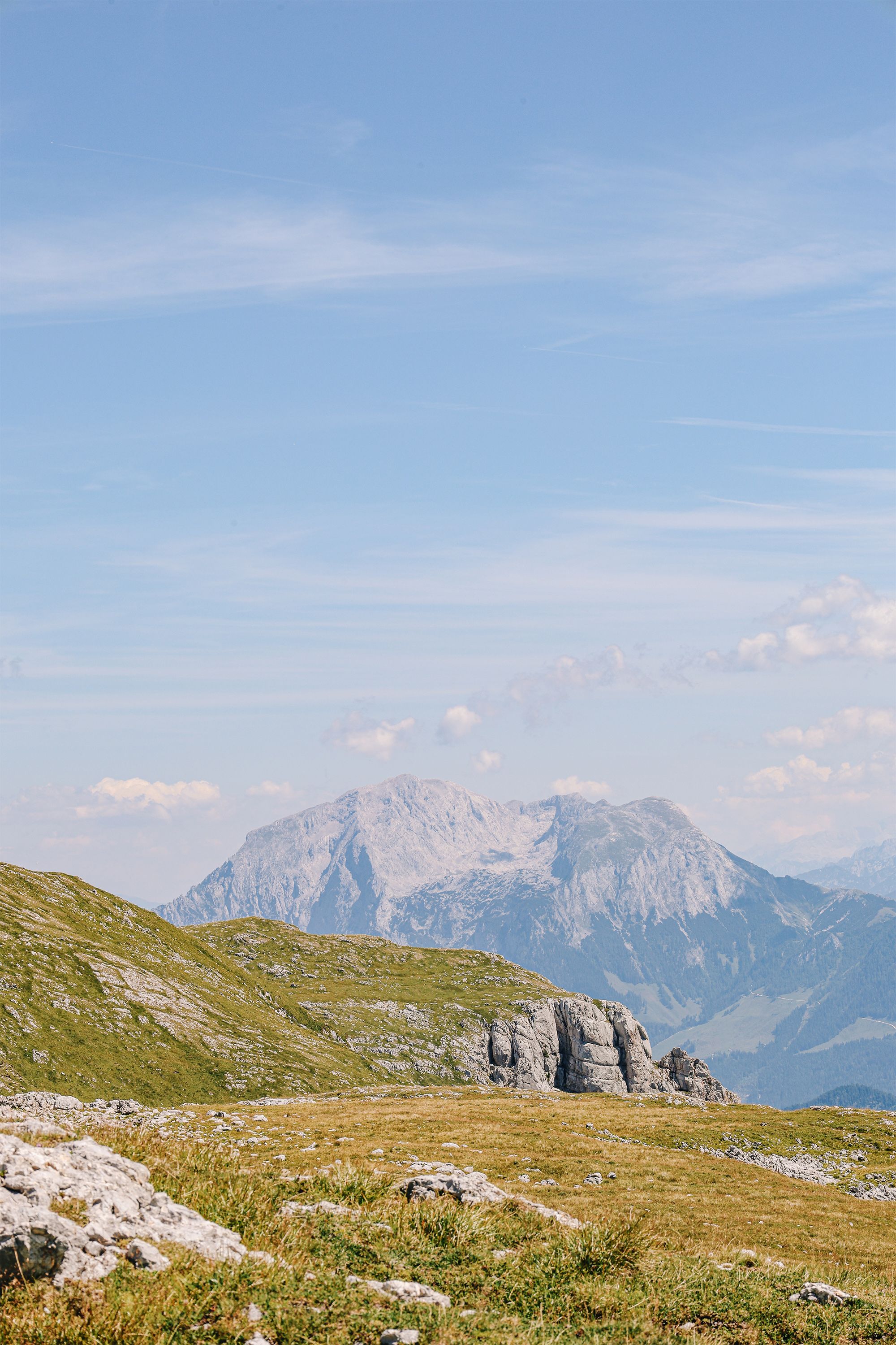Blick zum Hohen Göll