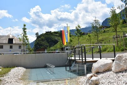 Kneippbecken im Alpinum