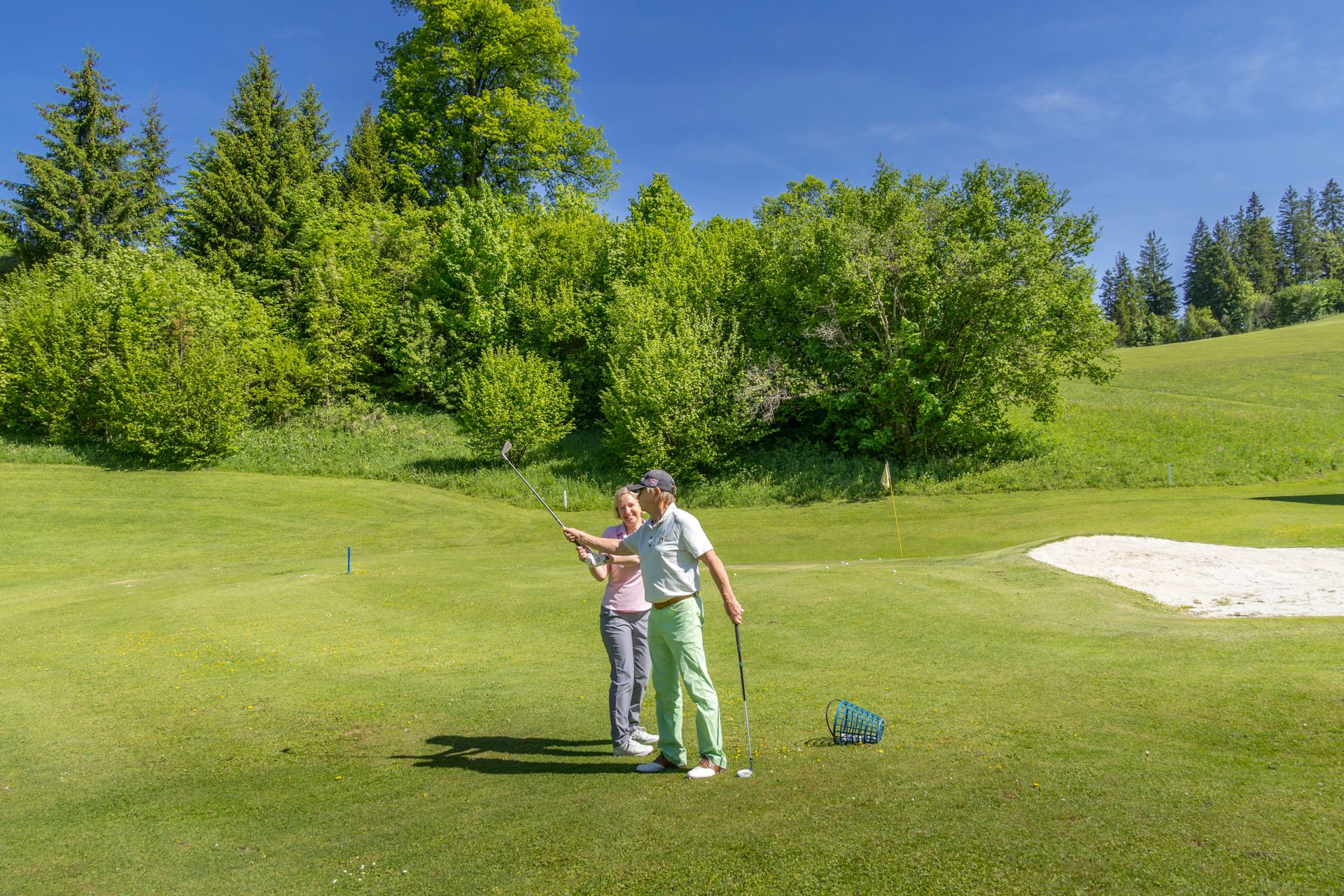 Willi Grassl beim Erklären