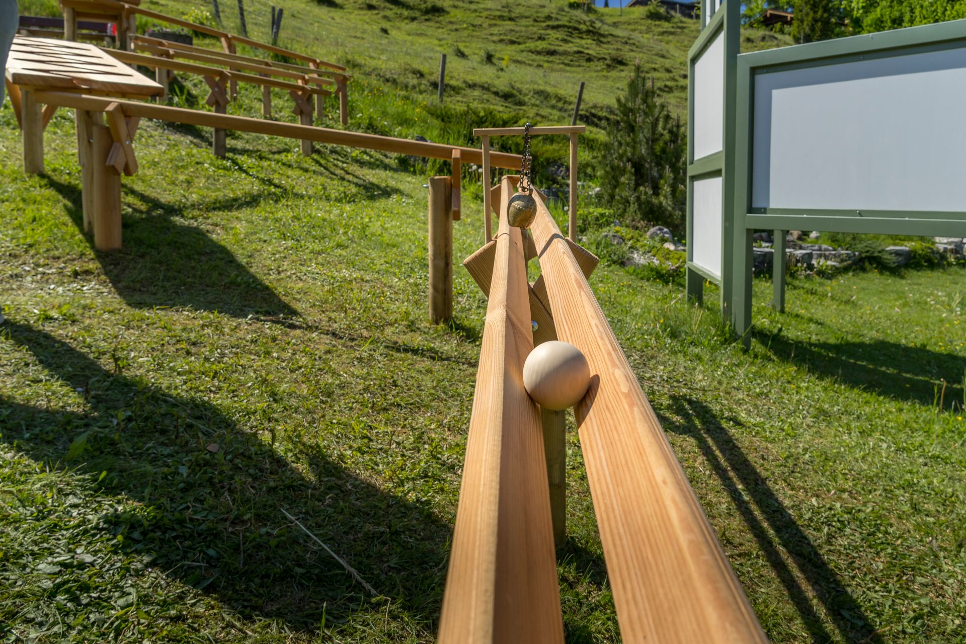 Kugelbahn in der Schönau