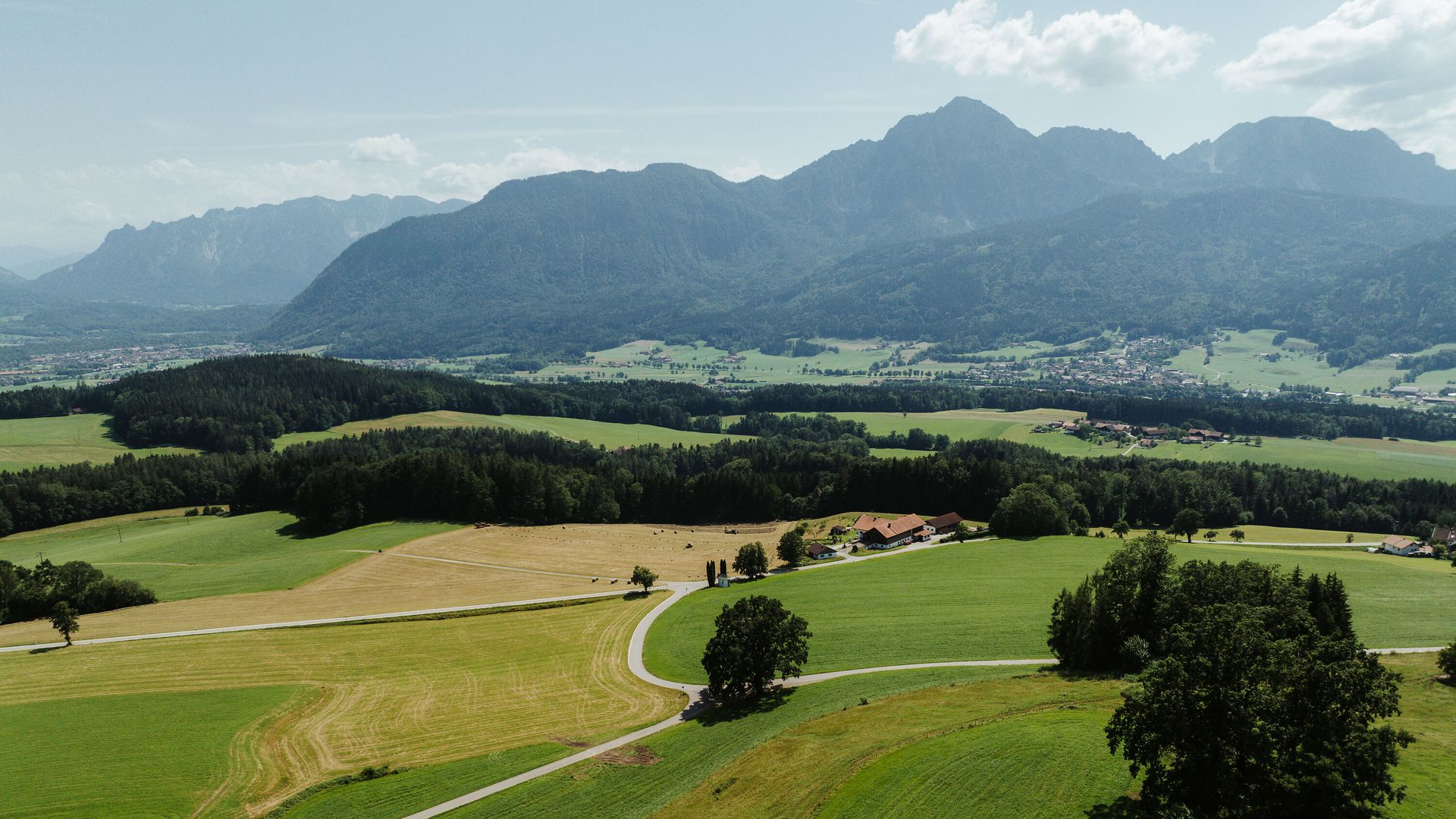 Blick zu Staufen und Zwiesel