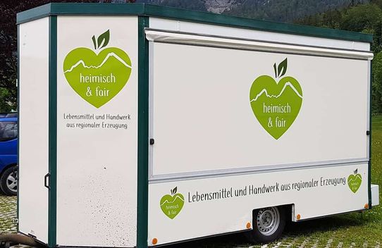 Der Marktwagen von heimisch & fair