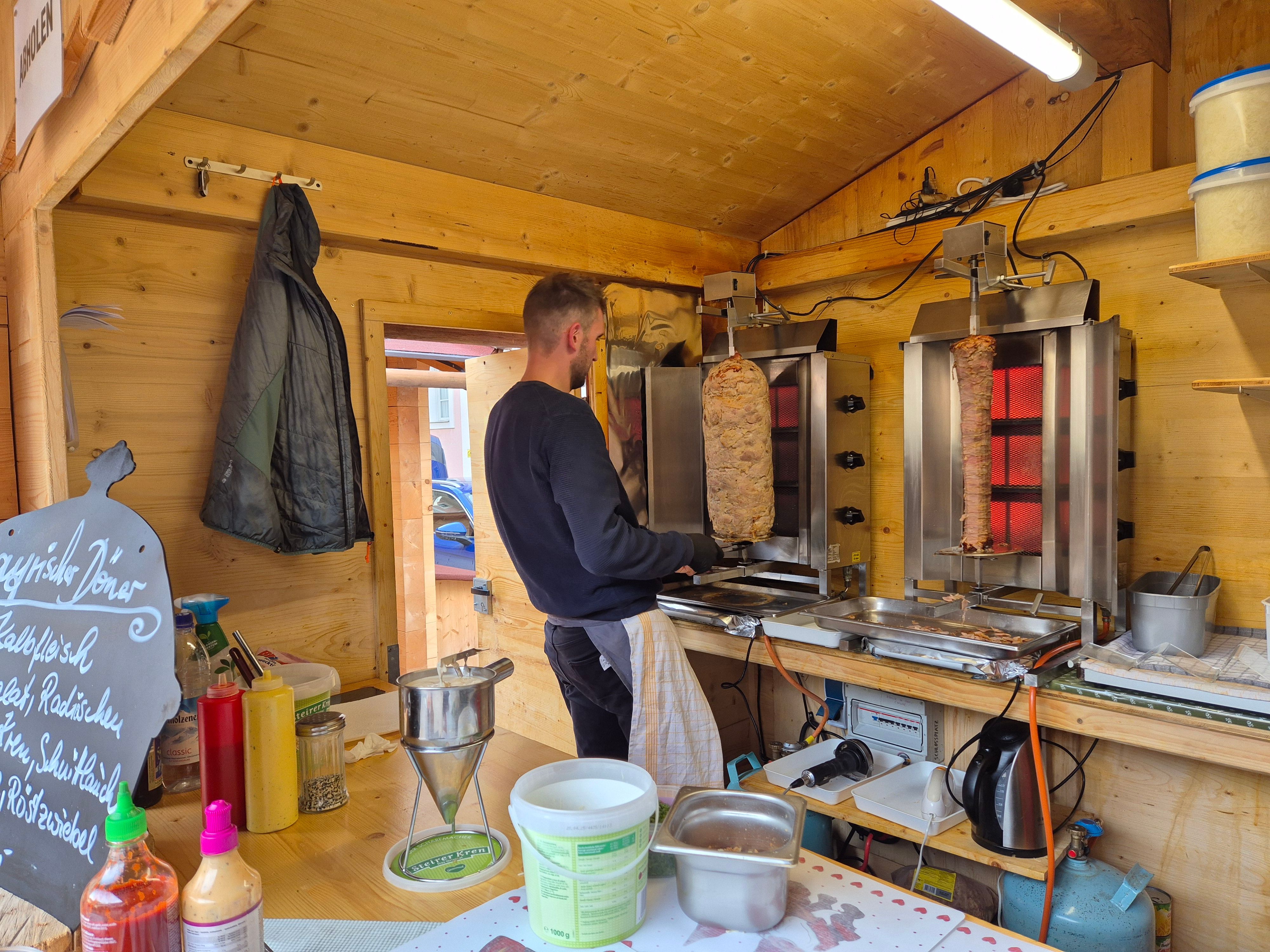 Zubereitung Bayern Döner
