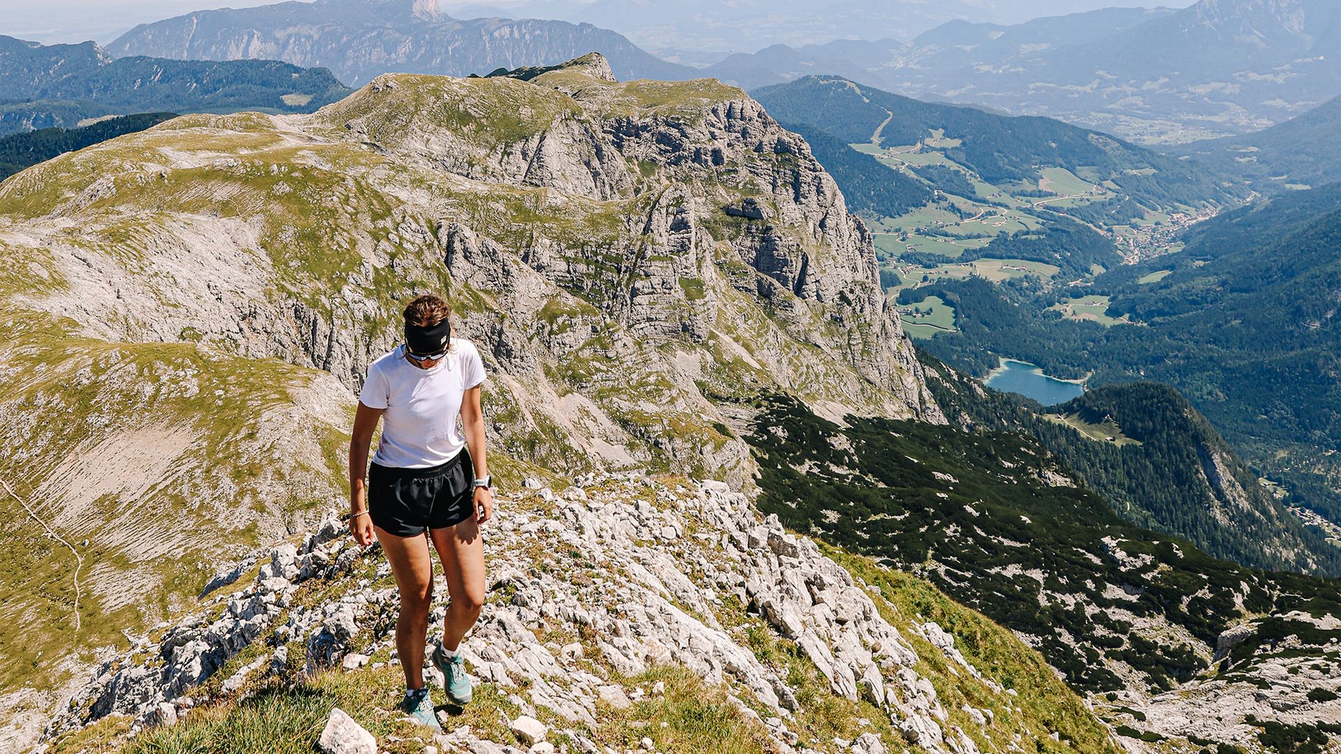 Bergtour auf der Reiter Alm hoch über dem Hintersee