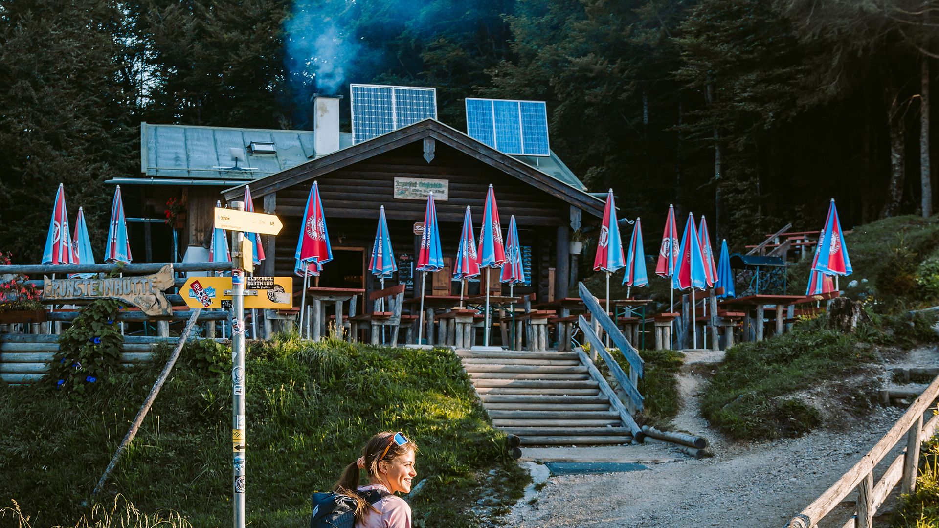 Die Grünsteinhütte zwischen Watzmann und Königssee
