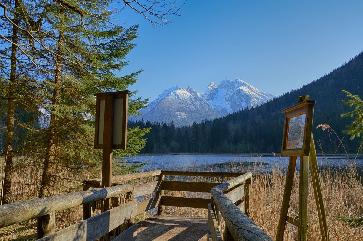 Aussichtsplattform am Taubensee