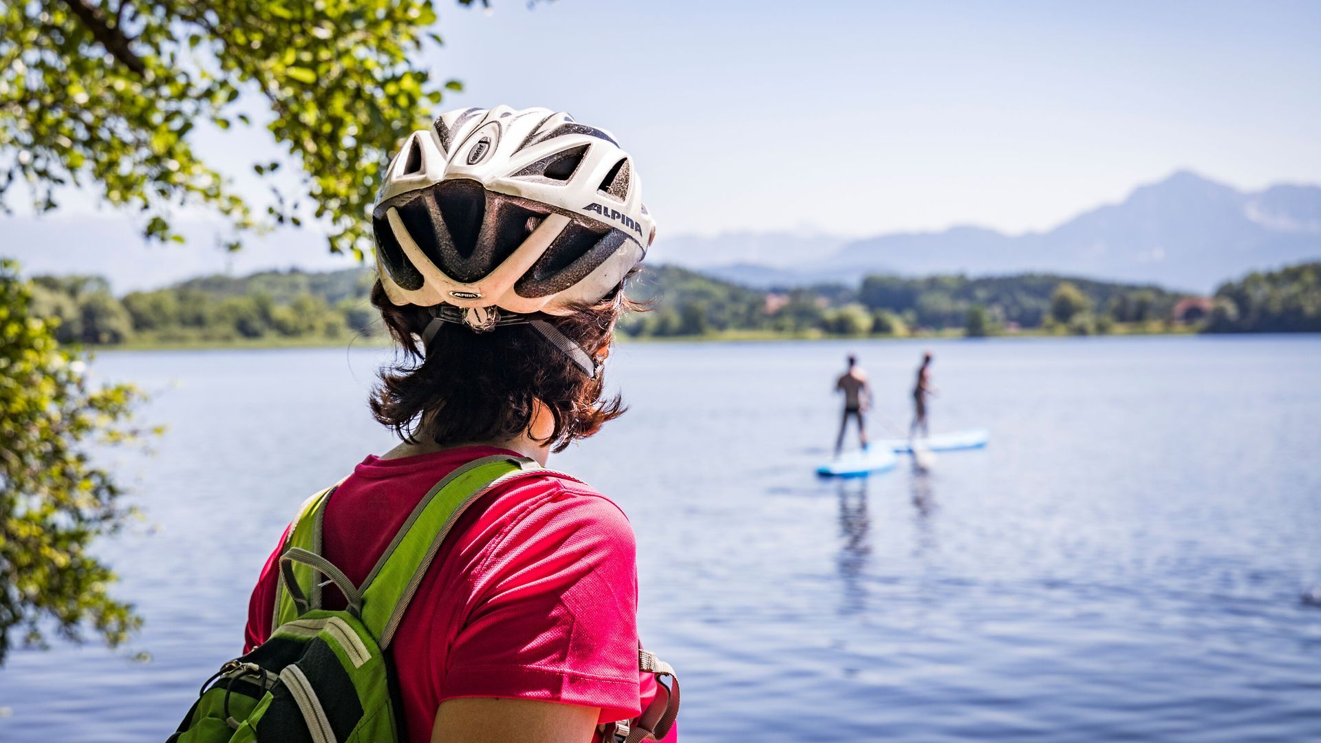 Mit dem Rad zum Abtsdorfer See