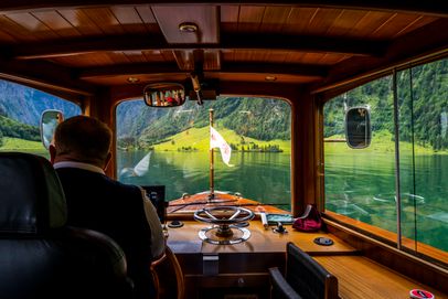 Mit dem Boot über den Königssee nach Salet