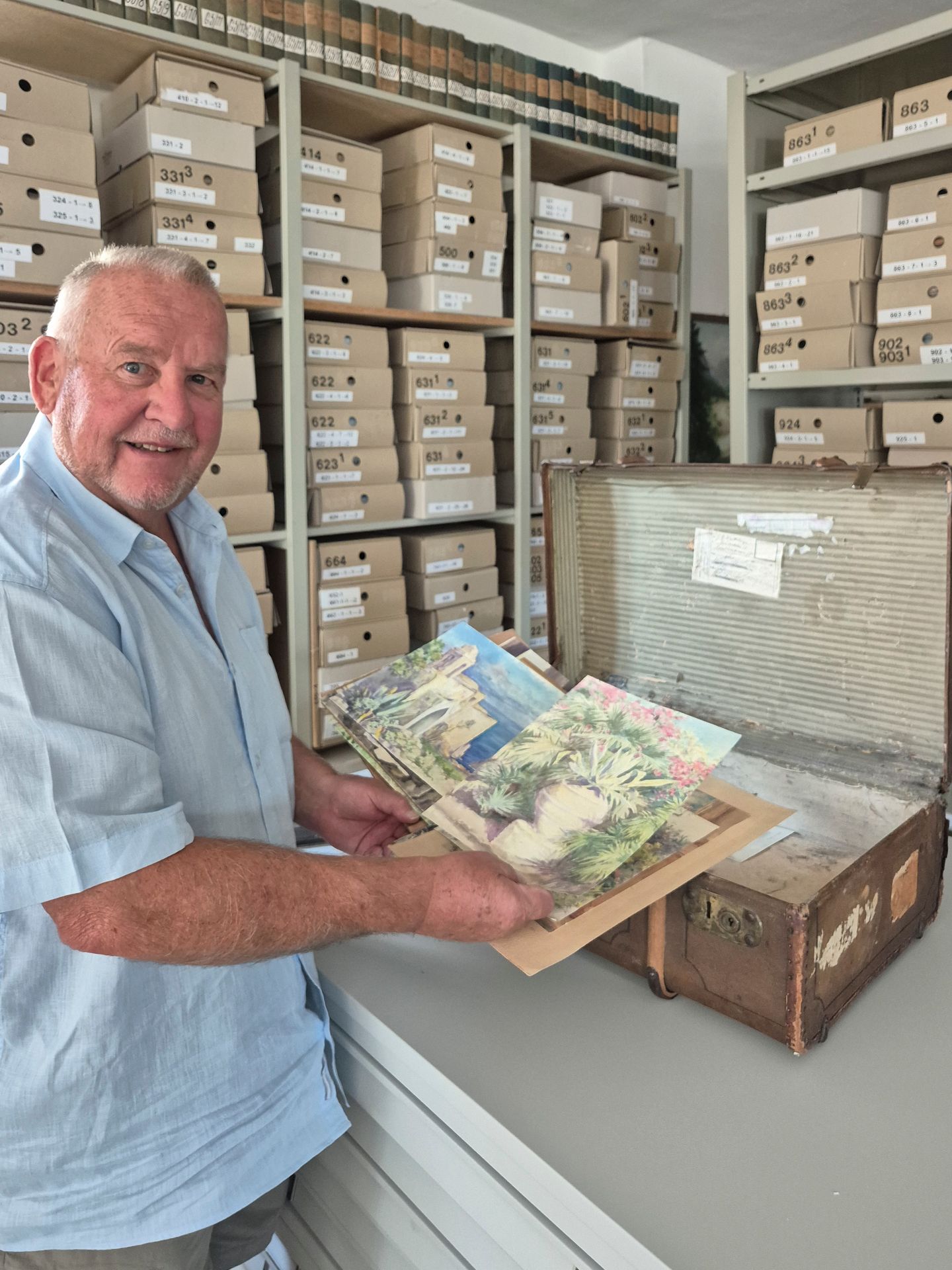 Sammlung von Skizzen und Entwürfen