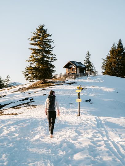 Winter an der Bezoldhütte auf dem Toten Mann