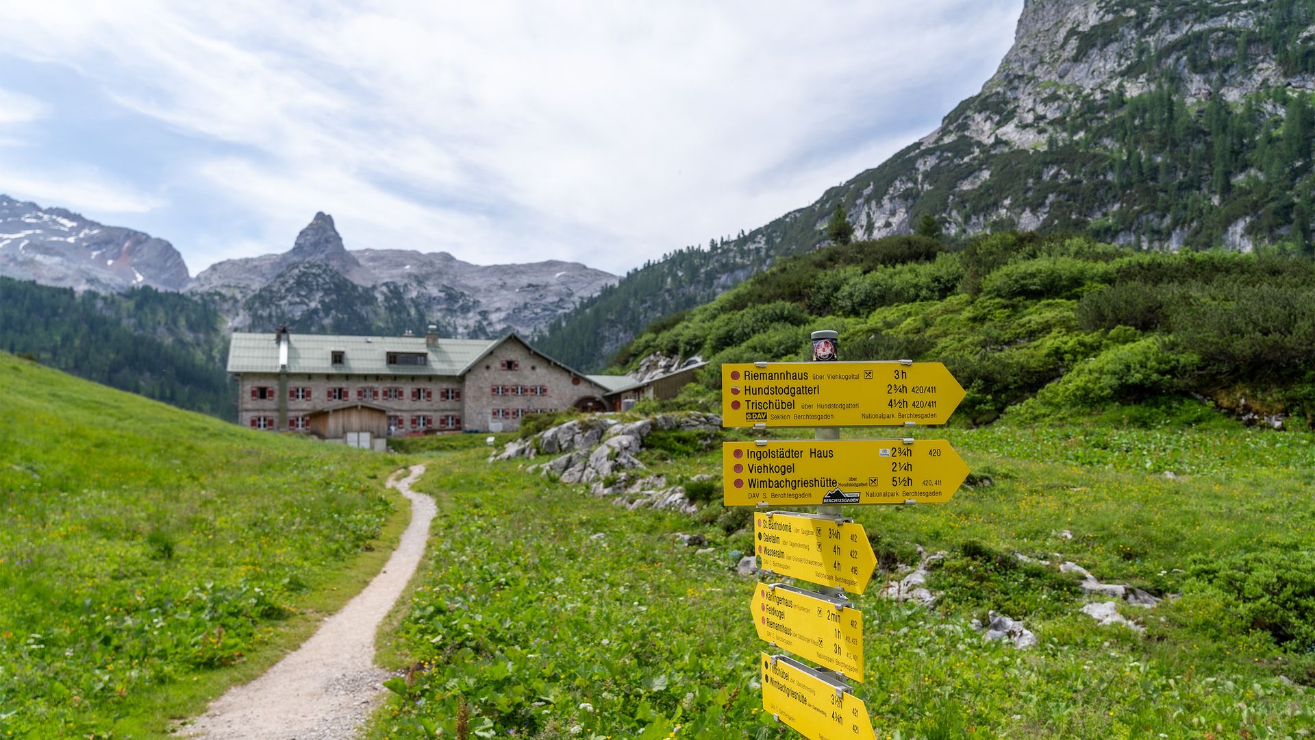 Das Kärlingerhaus am Funtensee