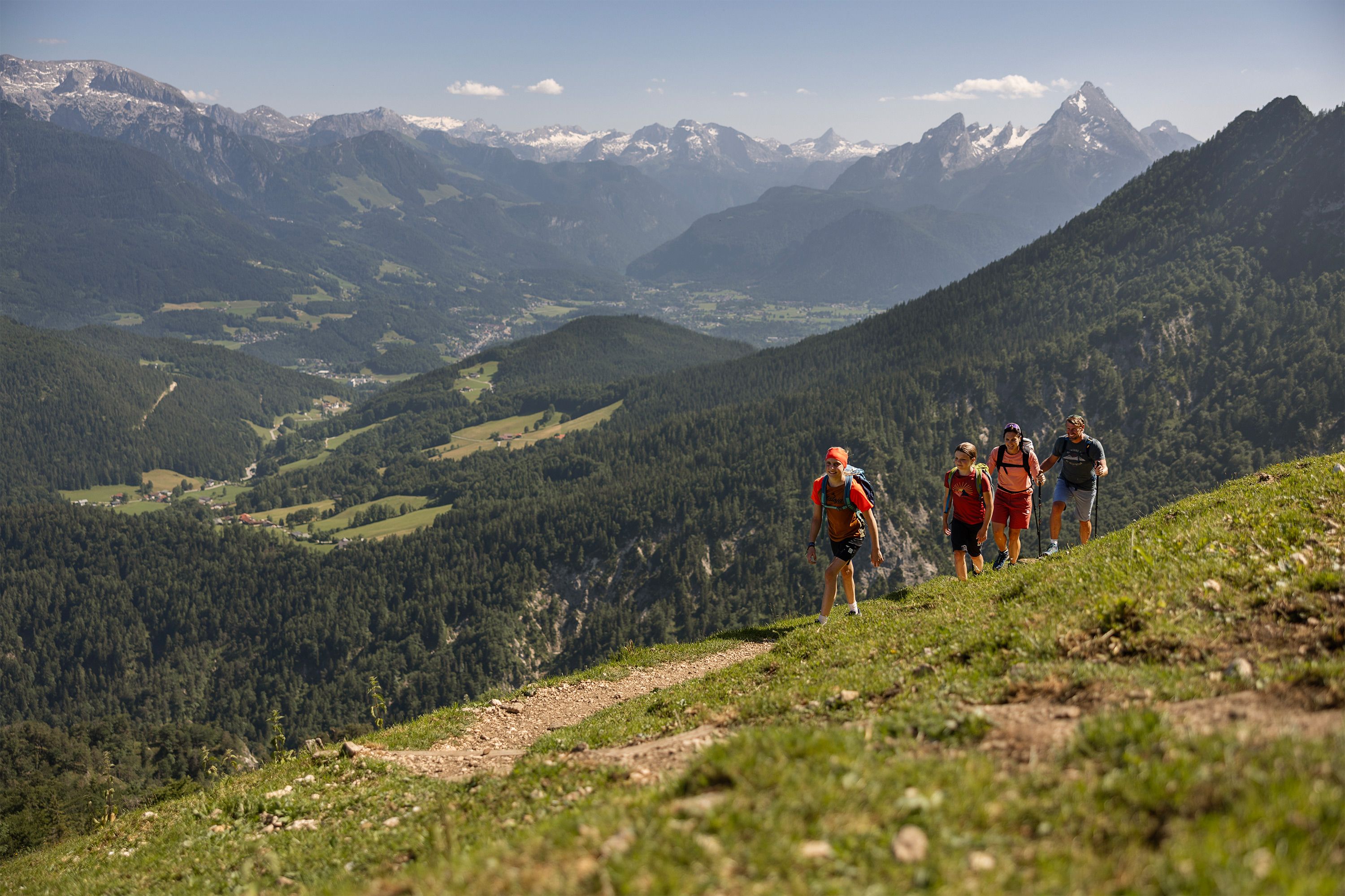 Aufstieg zum Scheibenkaser