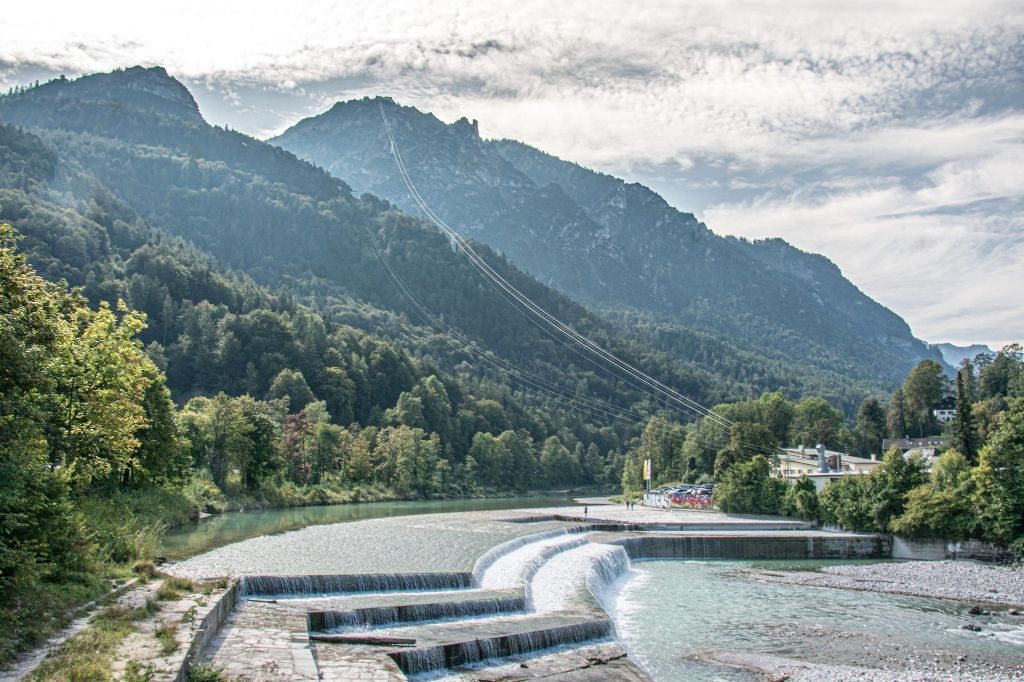 Blick zum Predigtstuhl