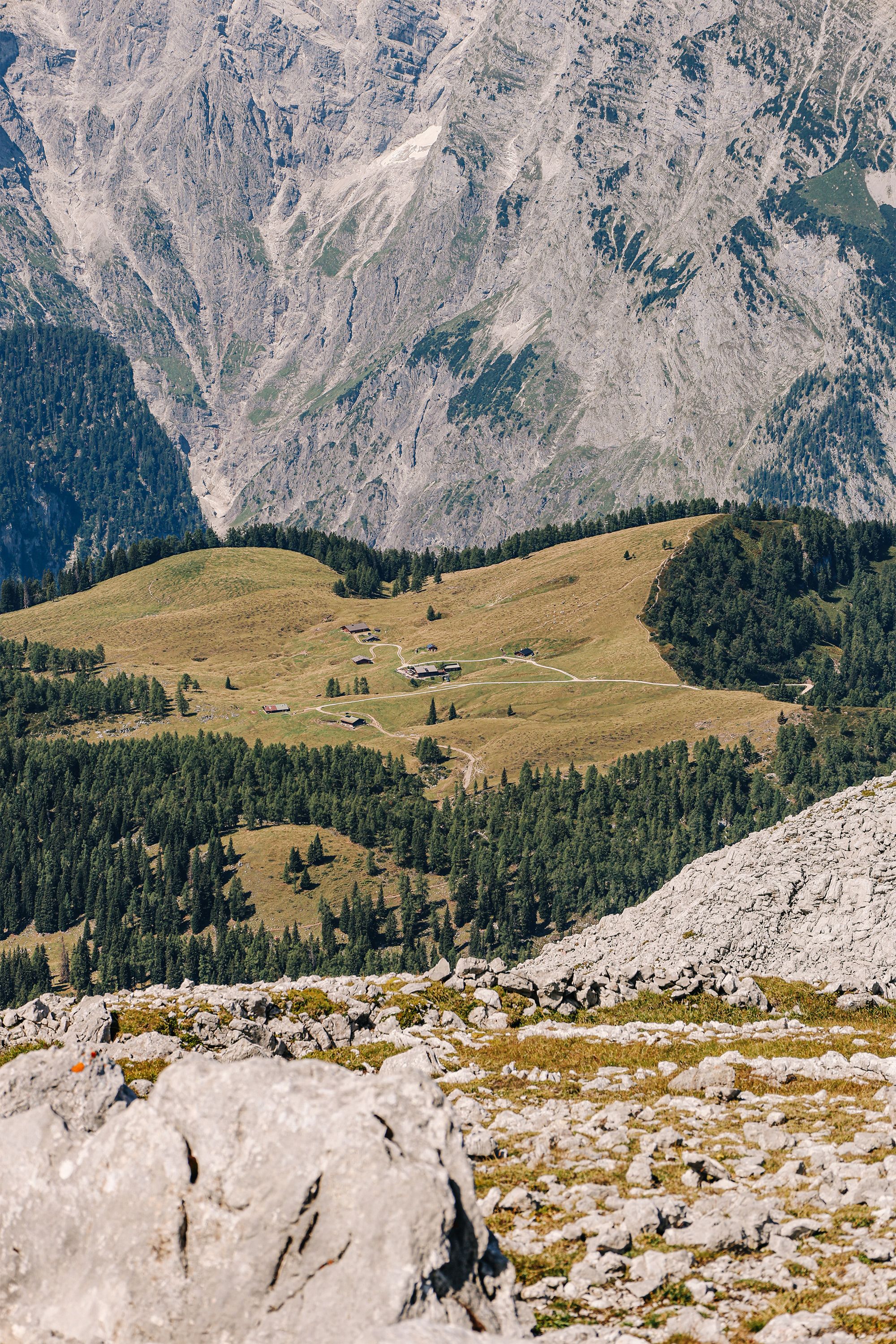 Blick vom Kahlersberg zur Gotzenalm