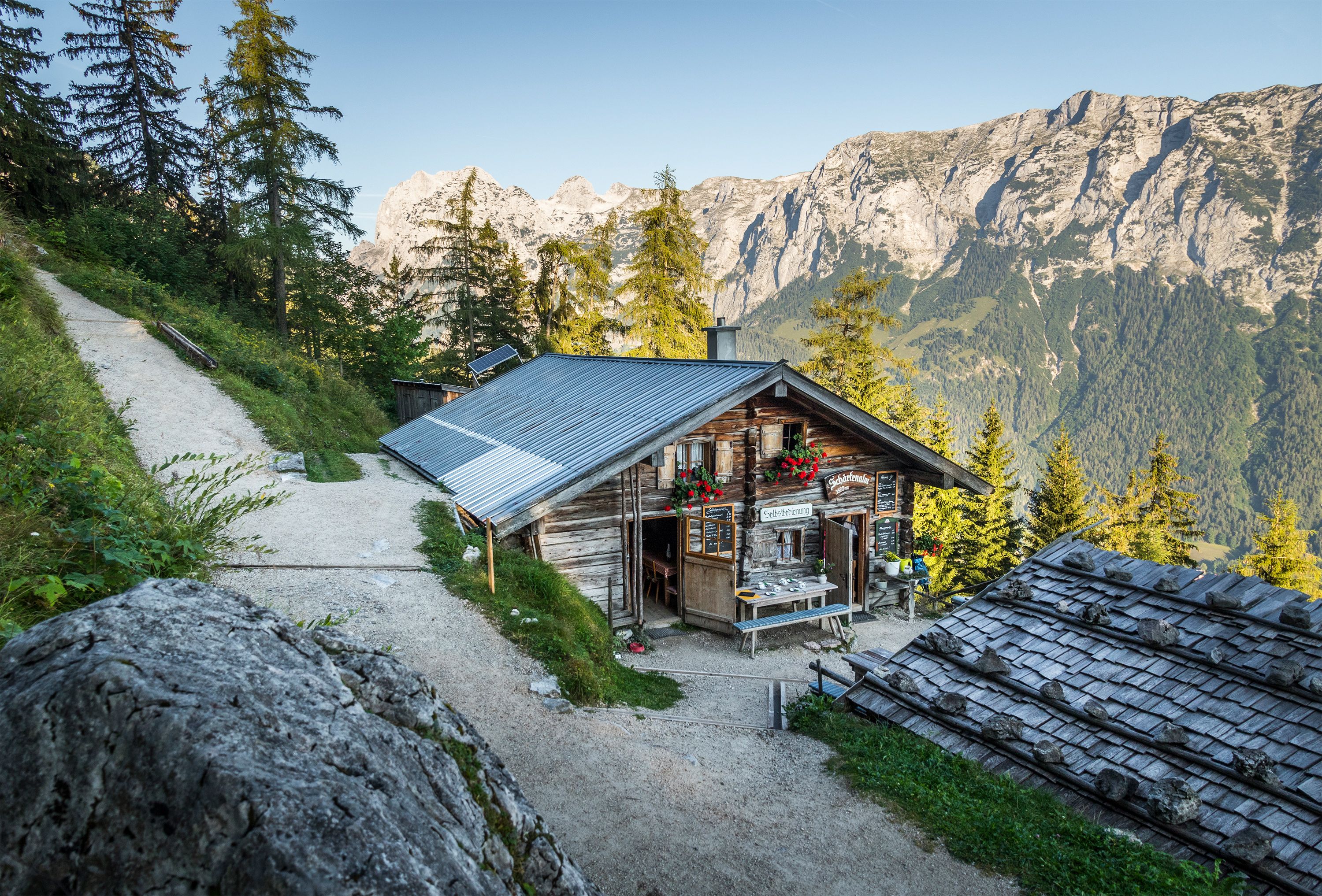 Aufstieg über Schärtenalm