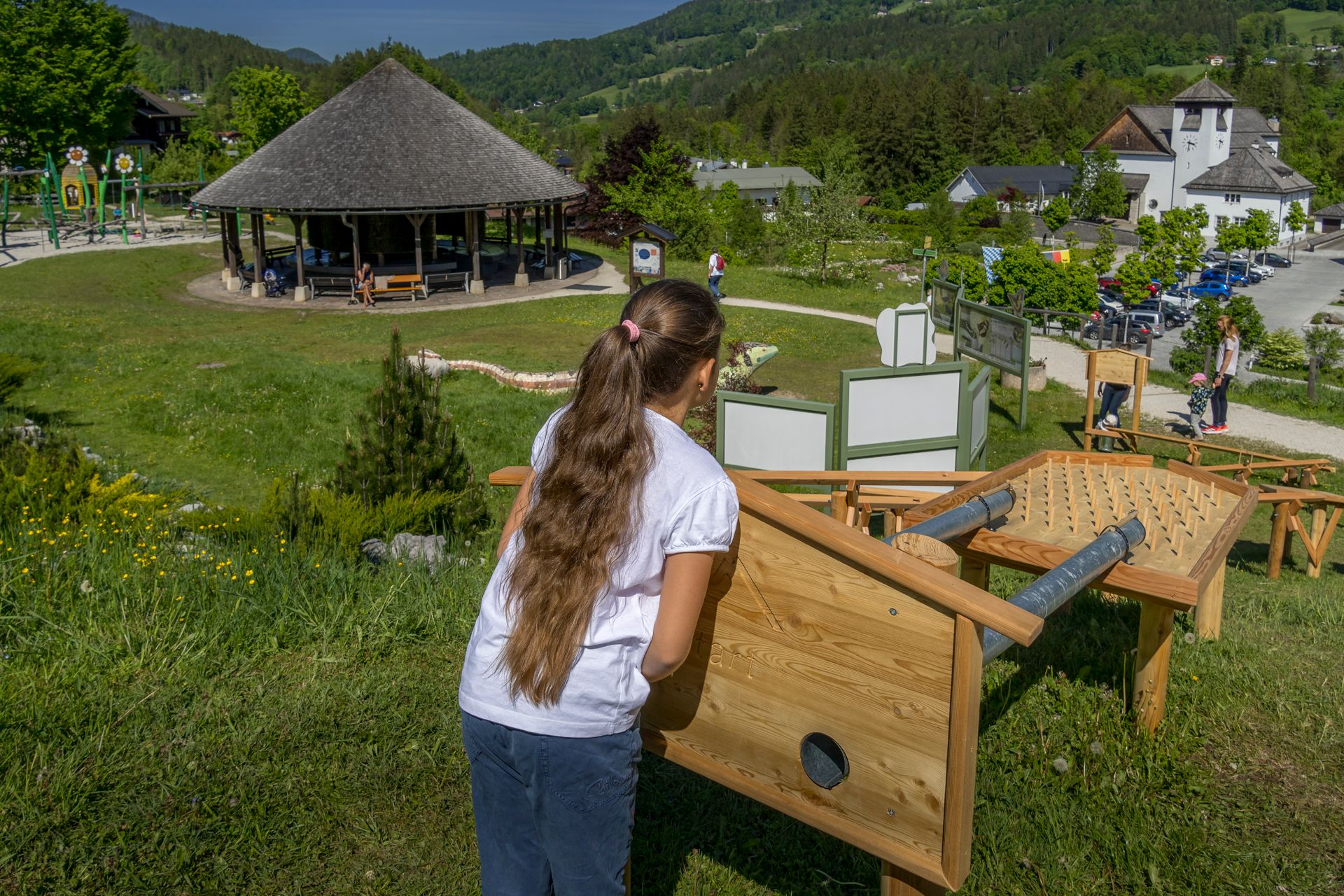 Kugelbahn in der Schönau