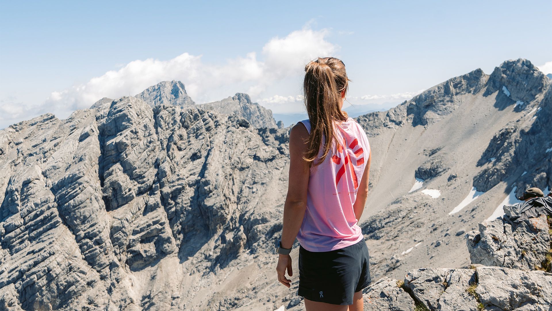 Blick vom Kammerlinghorn Richtung Hocheis