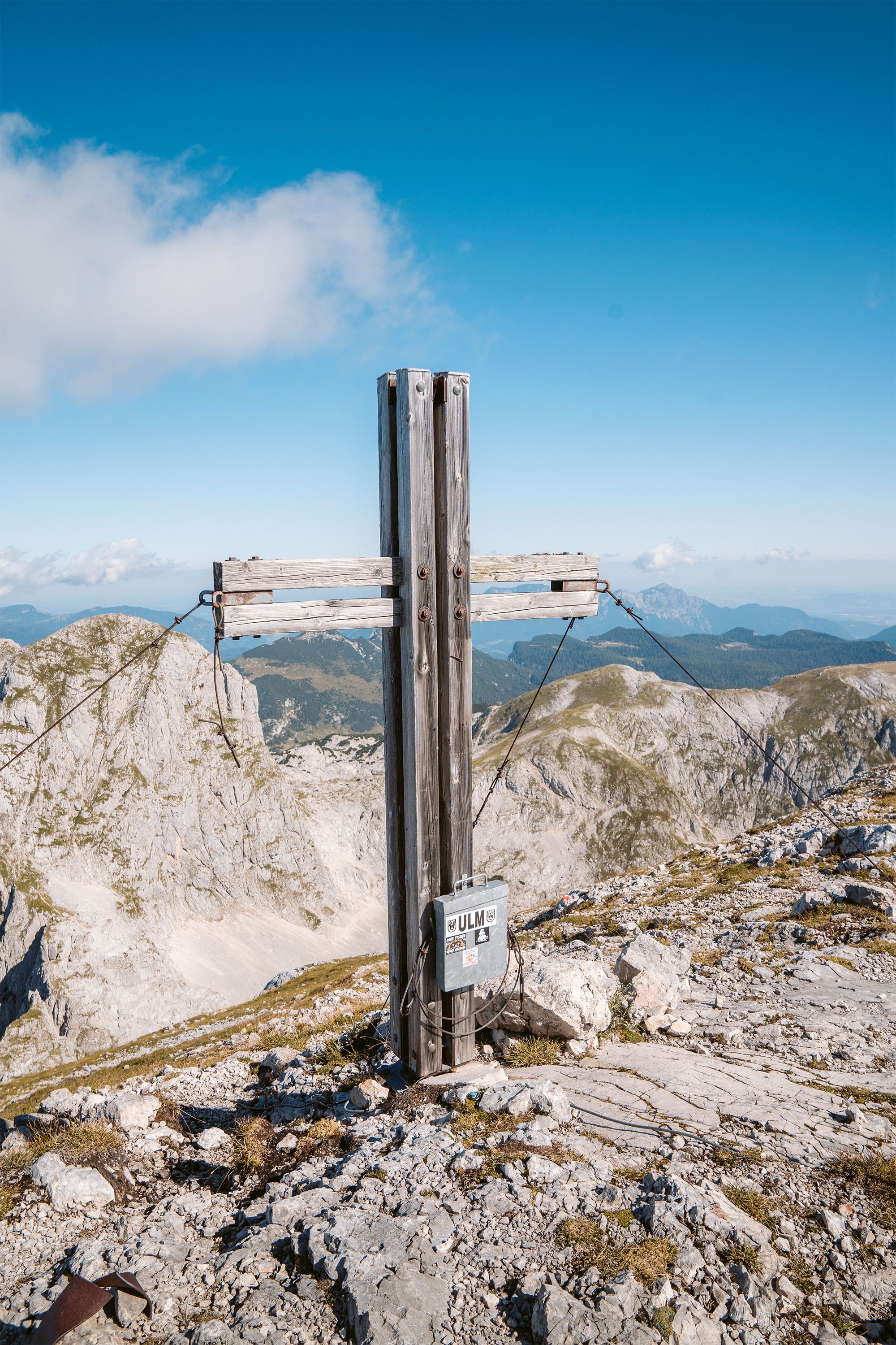 Gipfelkreuz Stadelhorn2.286 Meter