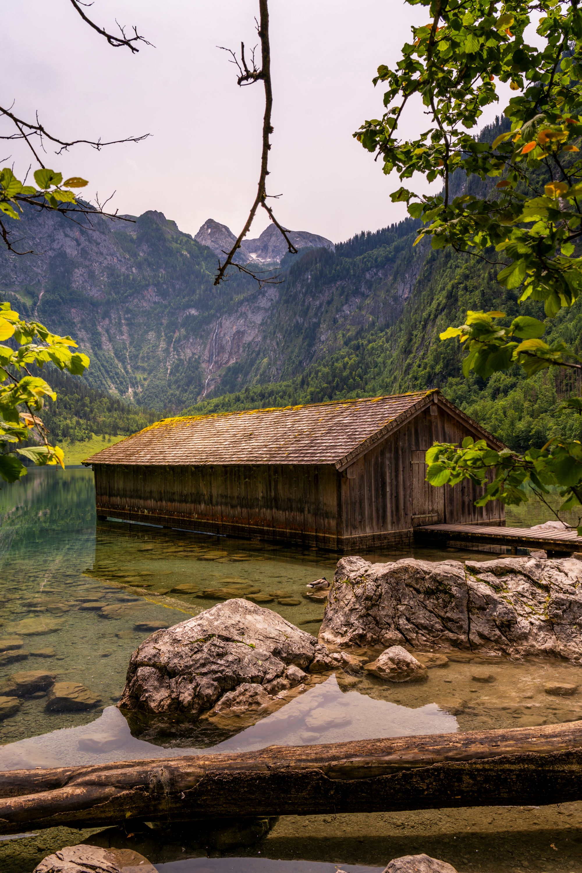 Bootshütte am Obersee