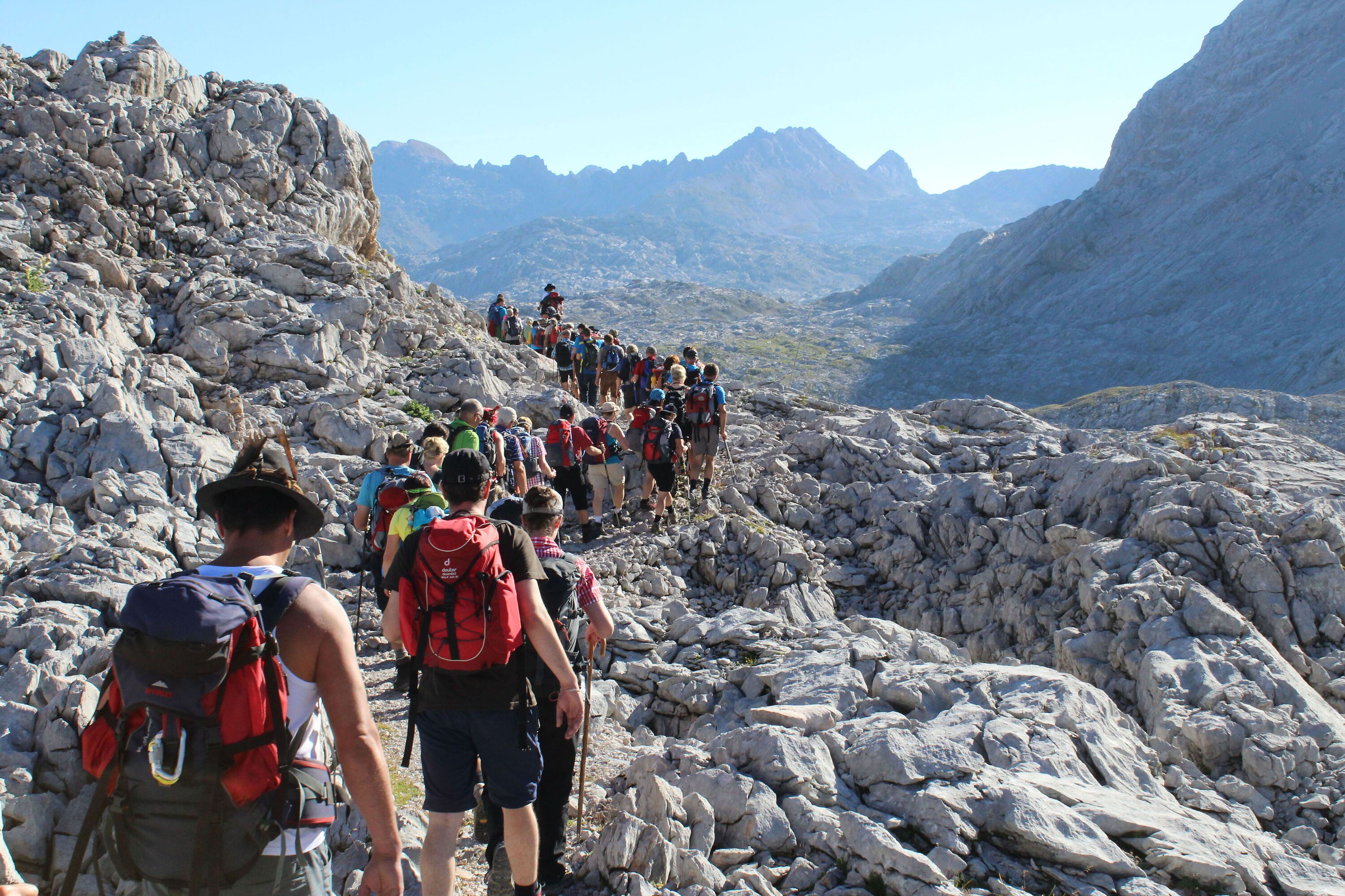 Die Almer Wallfahrt über das Steinerne Meer