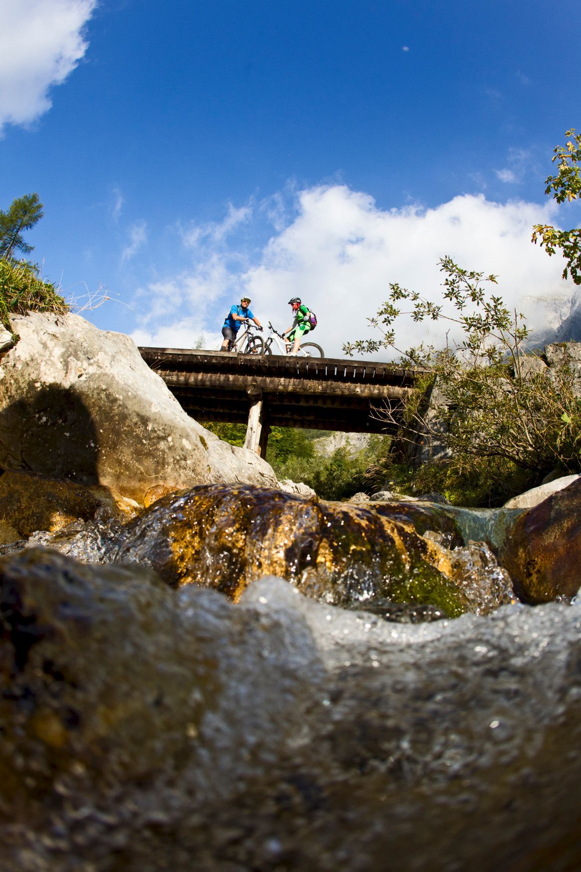Idyllische Mountainbiketour