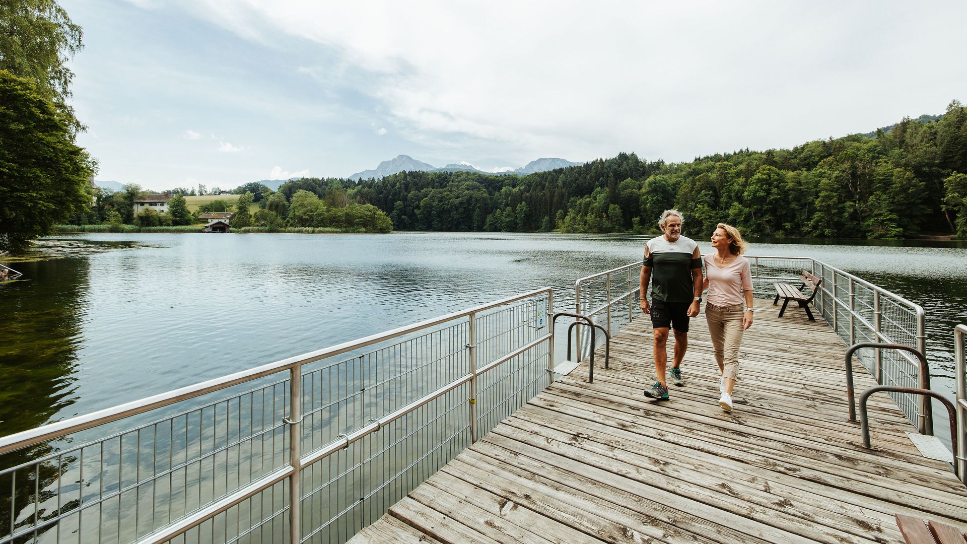 Badeplatz am Höglwörther See
