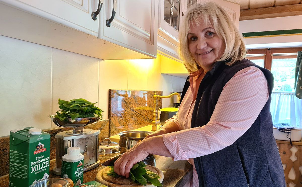 Vorbereitung und Zubereitung der Bärlauchsuppe