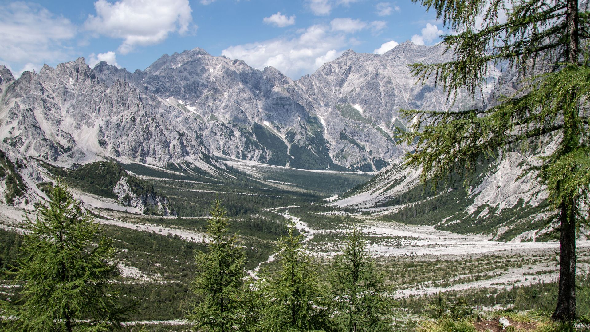 Blick ins Wimbachgries
