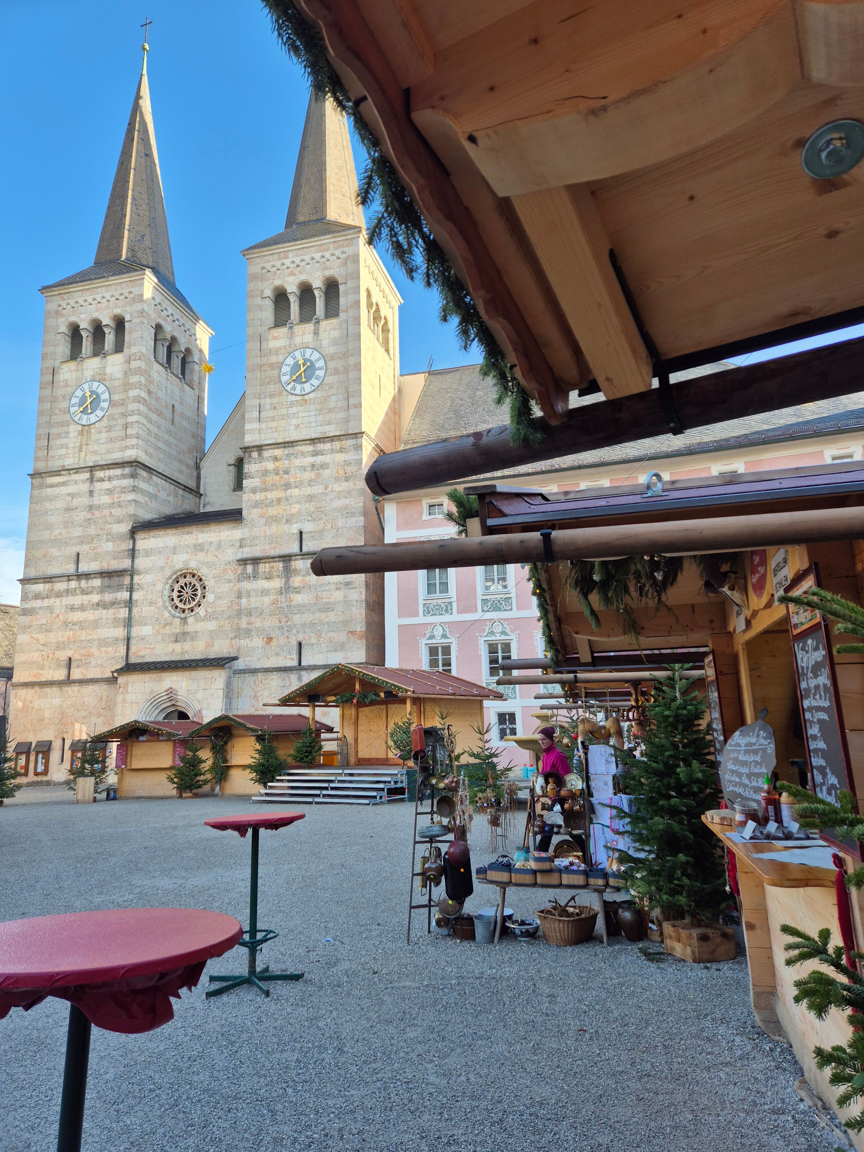 Christkindlmarkt am Schlossplatz in Berchtesgaden