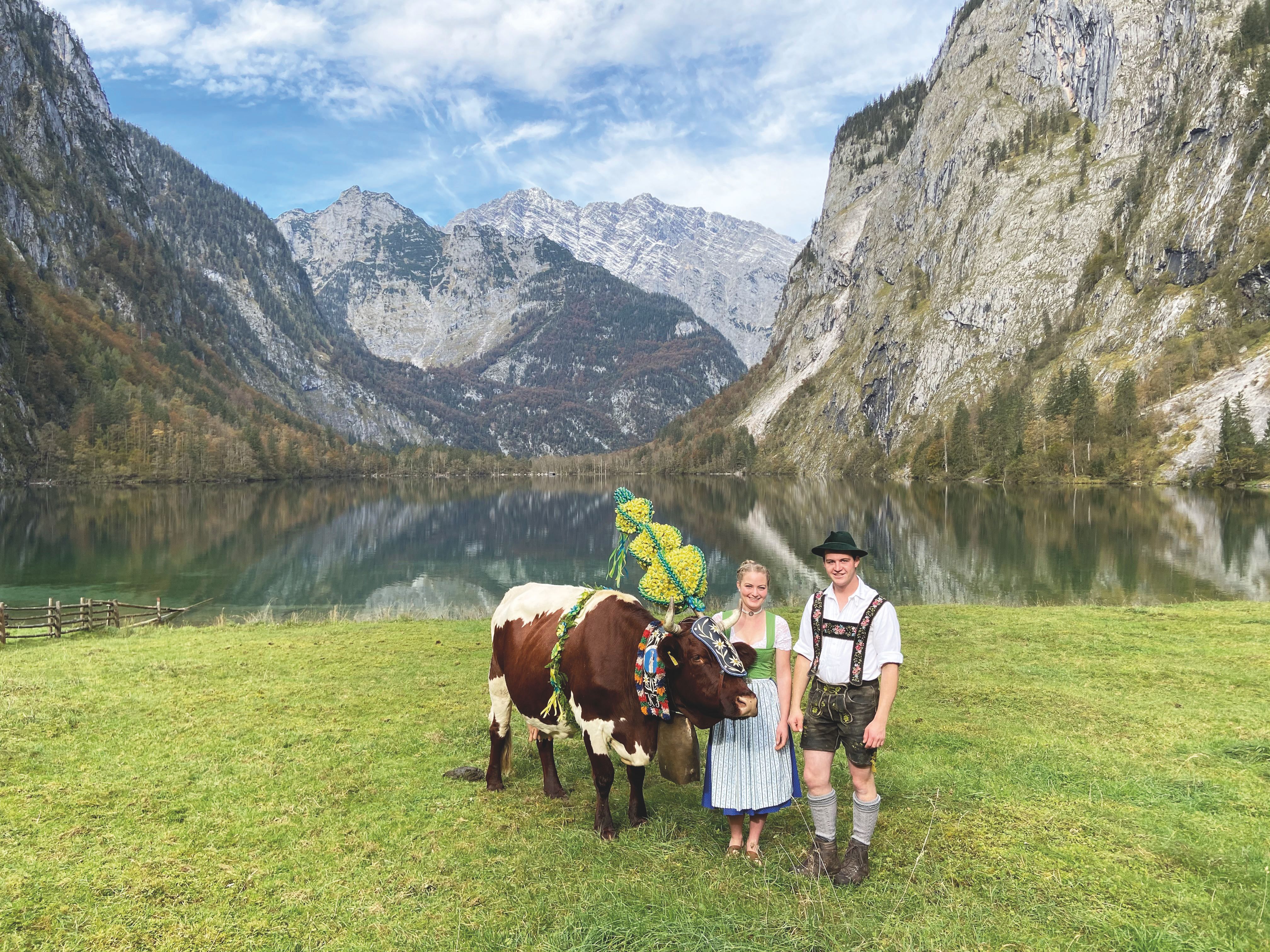 Sennerin Franziska auf der Fischunkelalm