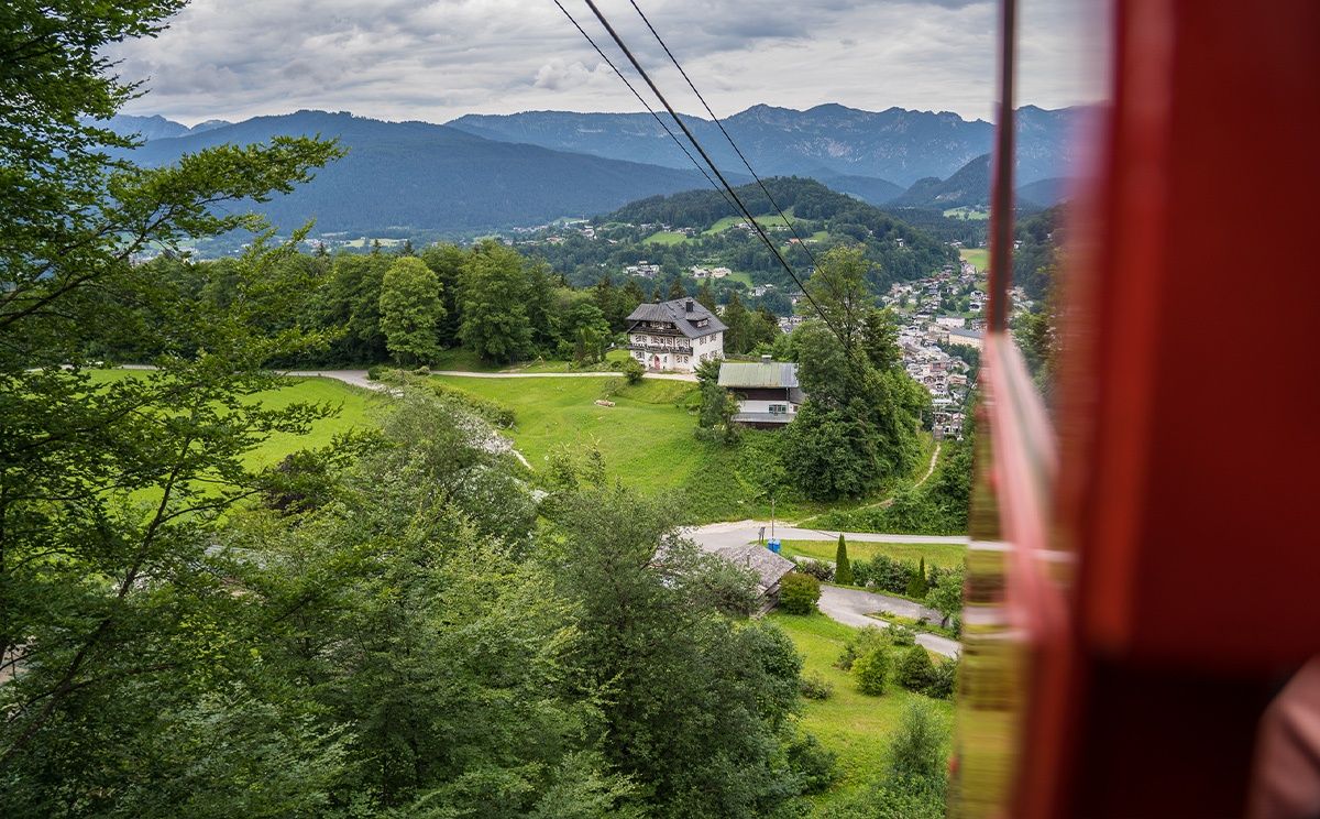 Blick zum Haus Schiedköpfl