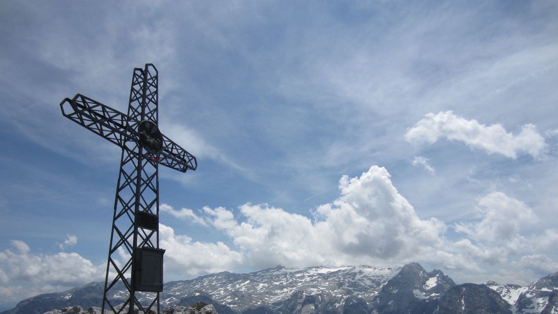 Gipfelkreuz großes Teufelshorn