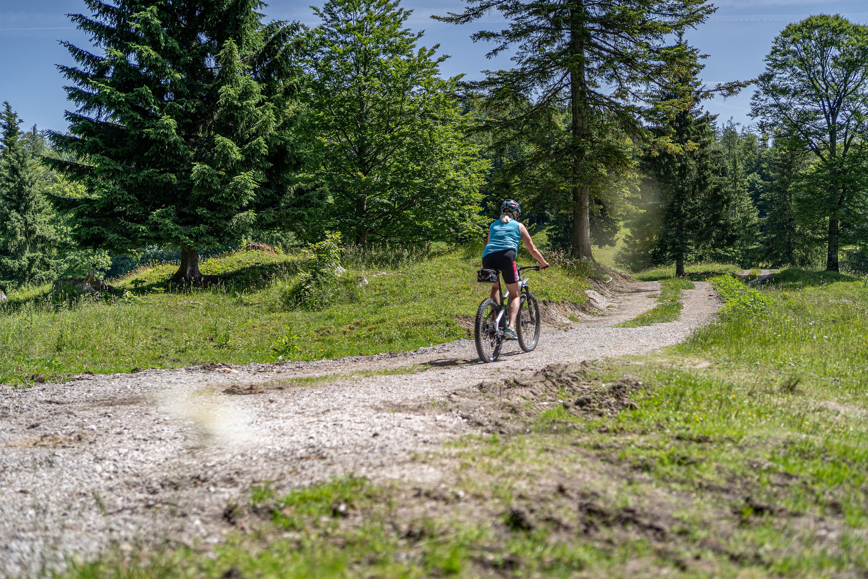Radltour zur Reiter Alm bei Weißbach