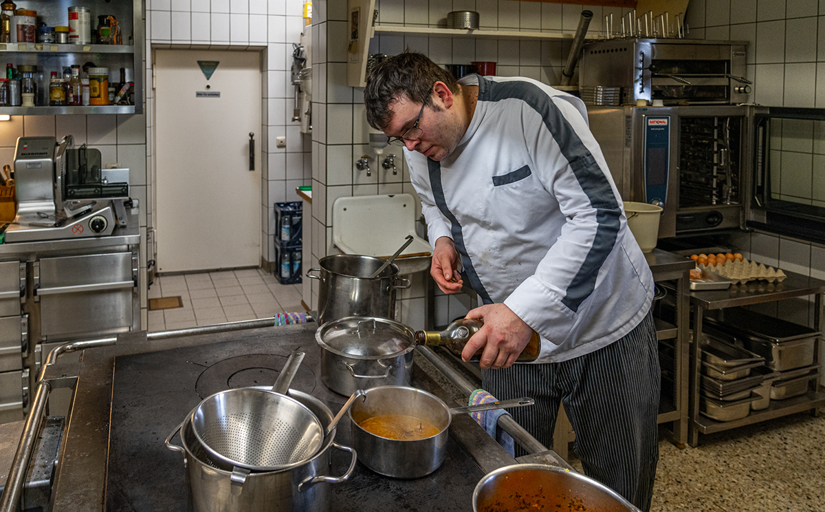 Küchenmeister Anton Sandholz