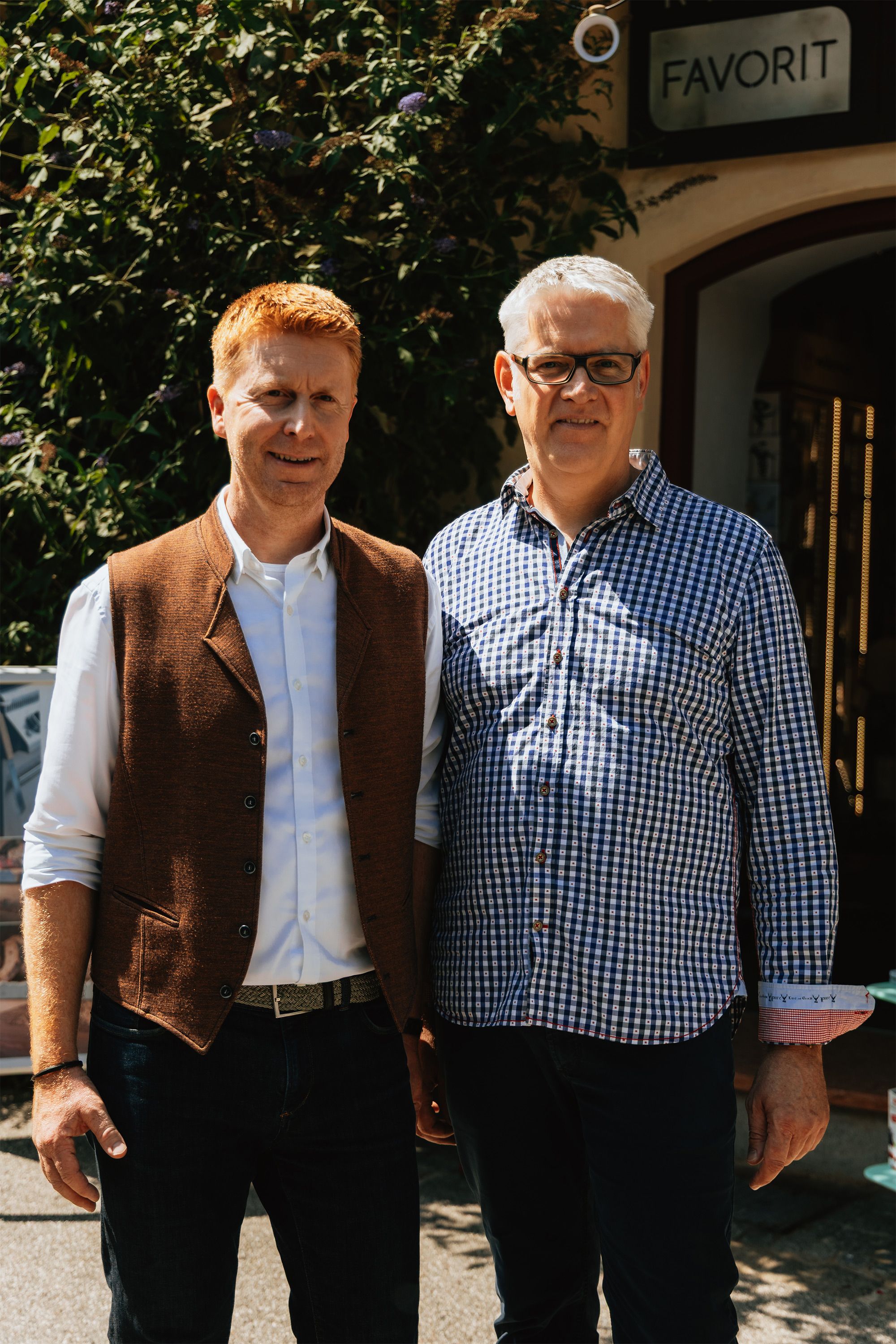 Geschäftsführer Ralf Weißheimer und  Johannes Greiner