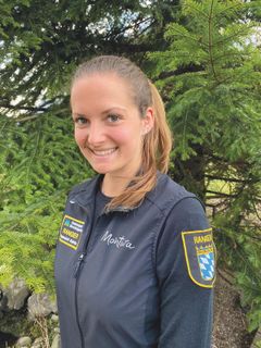 Rangerin Sabrina Augenstein im Nationalpark Berchtesgaden